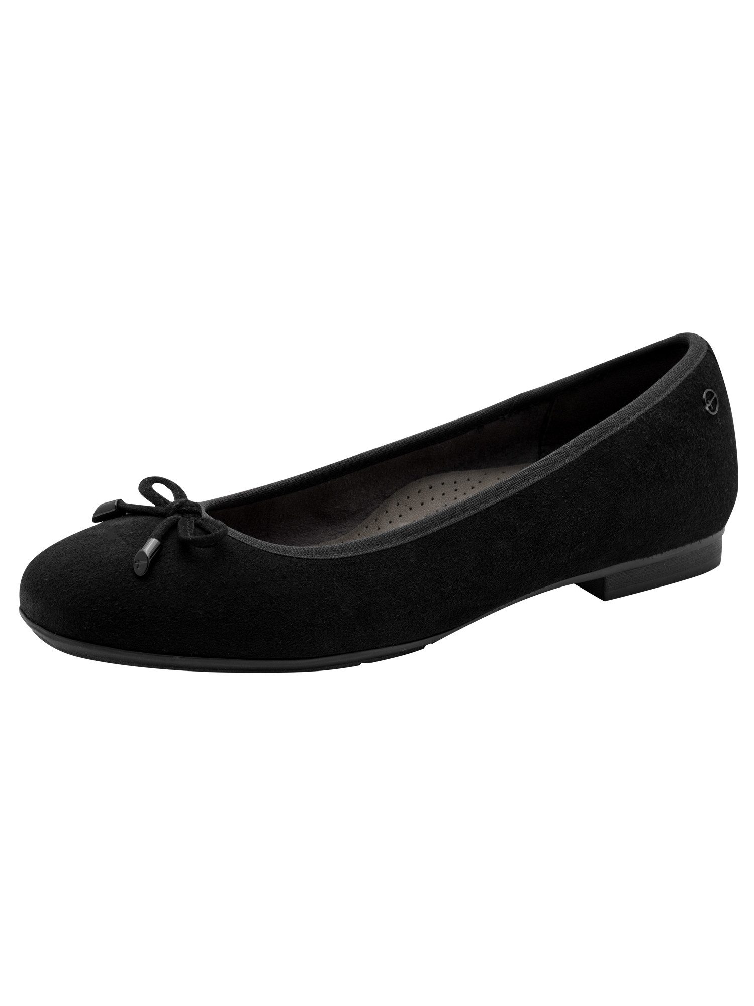 WIDE FIT Removable Sock, comfortFit aus Leder Ballerina