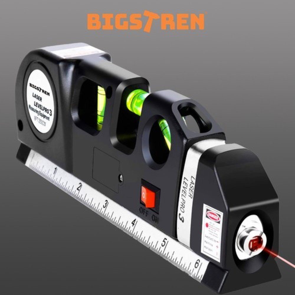BIGSTREN Wasserwaage Bigstren Präzisions-Laser-Wasserwaage mit 250 günstig online kaufen