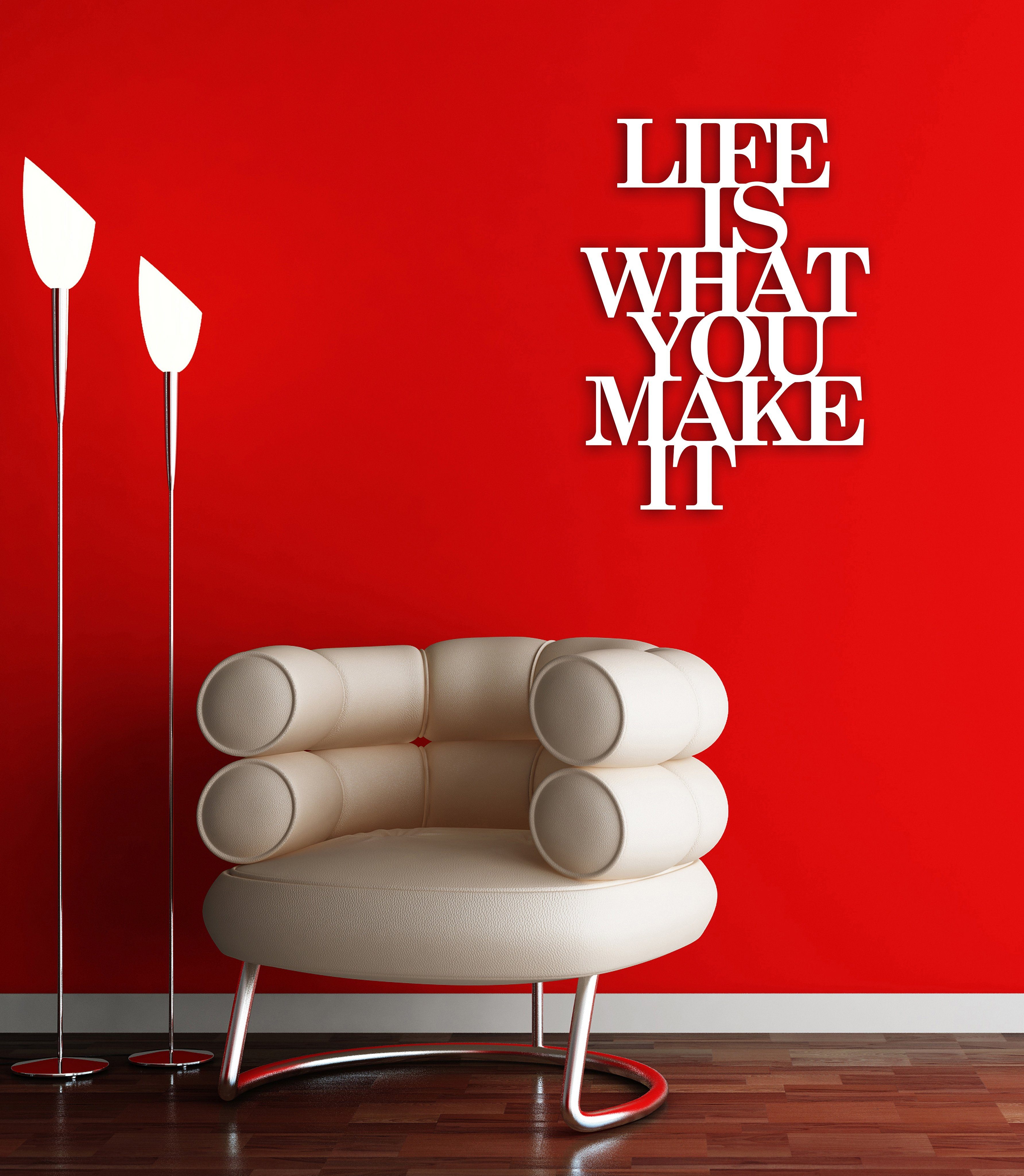 Home affaire Wandbild »Schriftzug 