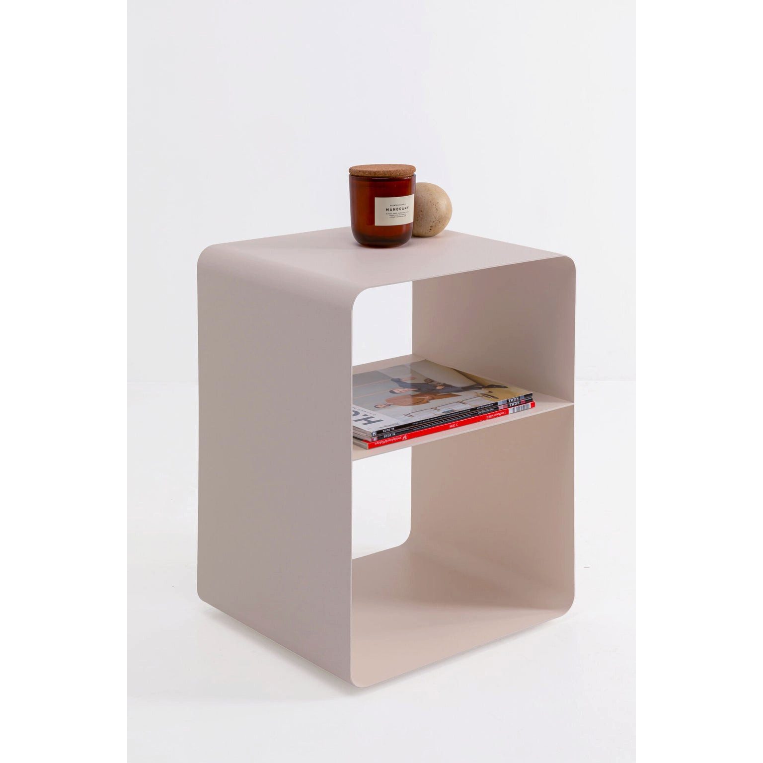 Kare Design Beistelltisch Lounge S, integriertes Ablagefach
