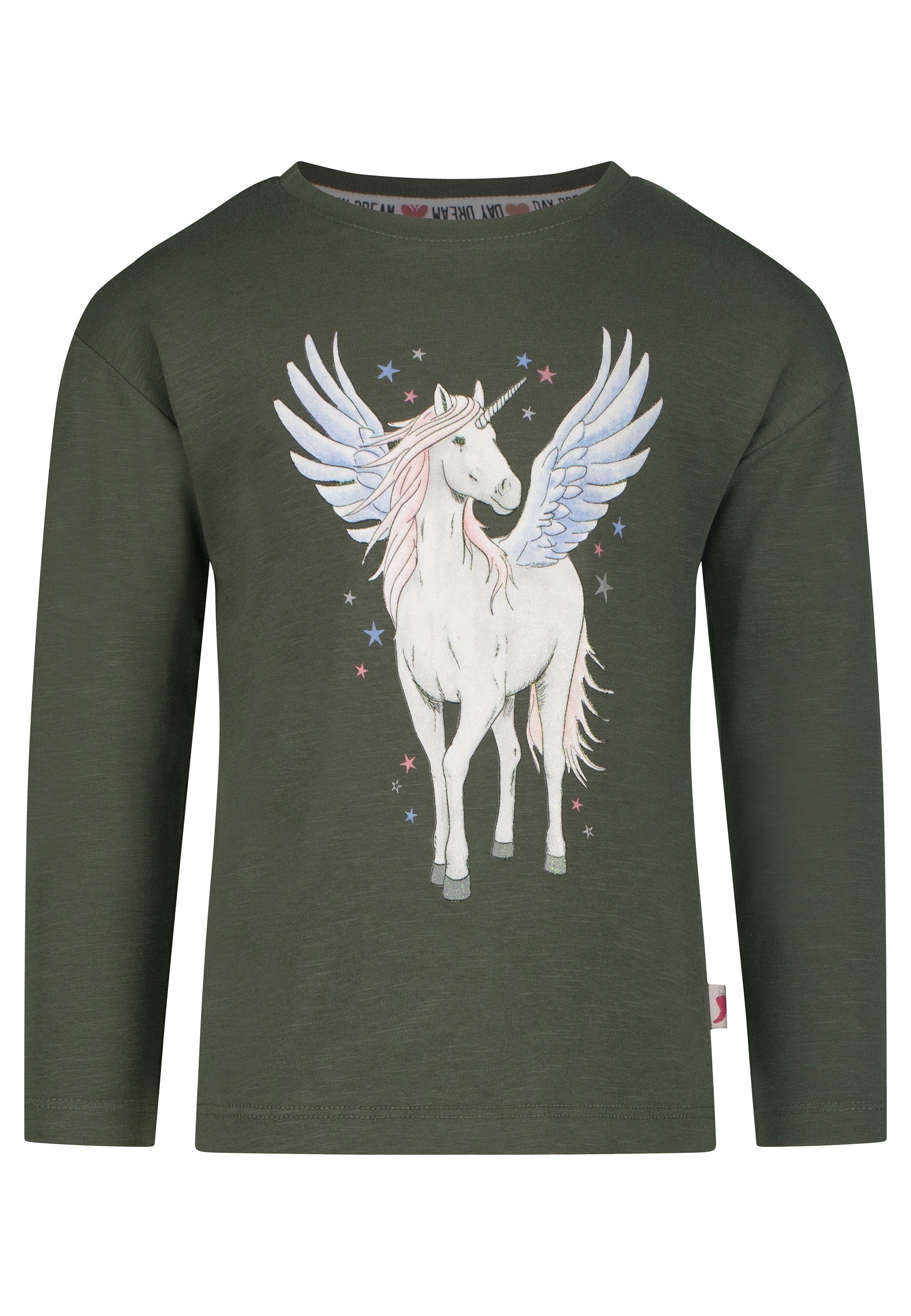 Langarmshirt AND trendigen PEPPER mit (2-tlg) SALT Einhorn-Motiven Unicorns