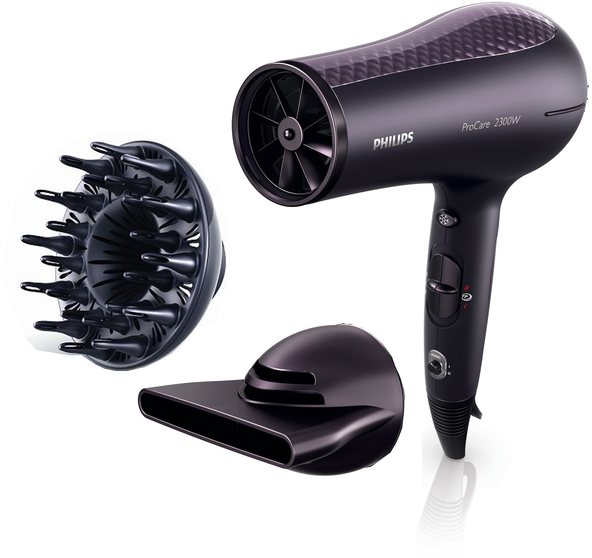 Philips Haartrockner HP8260/00 ProCare, 2300 W, Ionenfunktion ...
