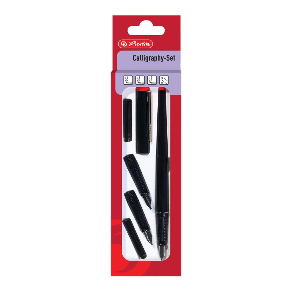 Herlitz Kalligraphie-Stift herlitz Kalligrahie Set 5 teilig
