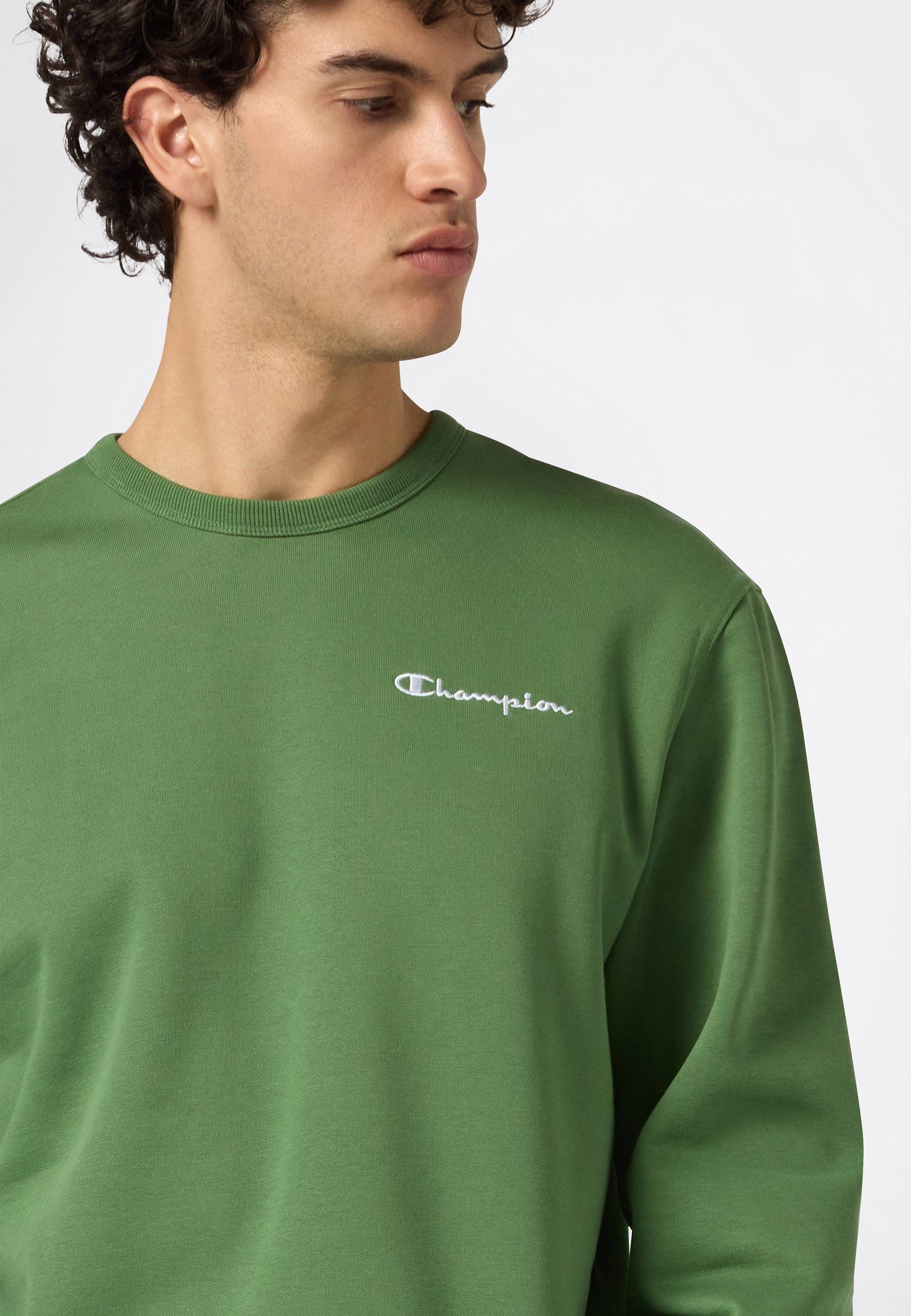 Champion Sweatshirt ICONS CONTRAST Fleece Crewneck Sweatshirt
