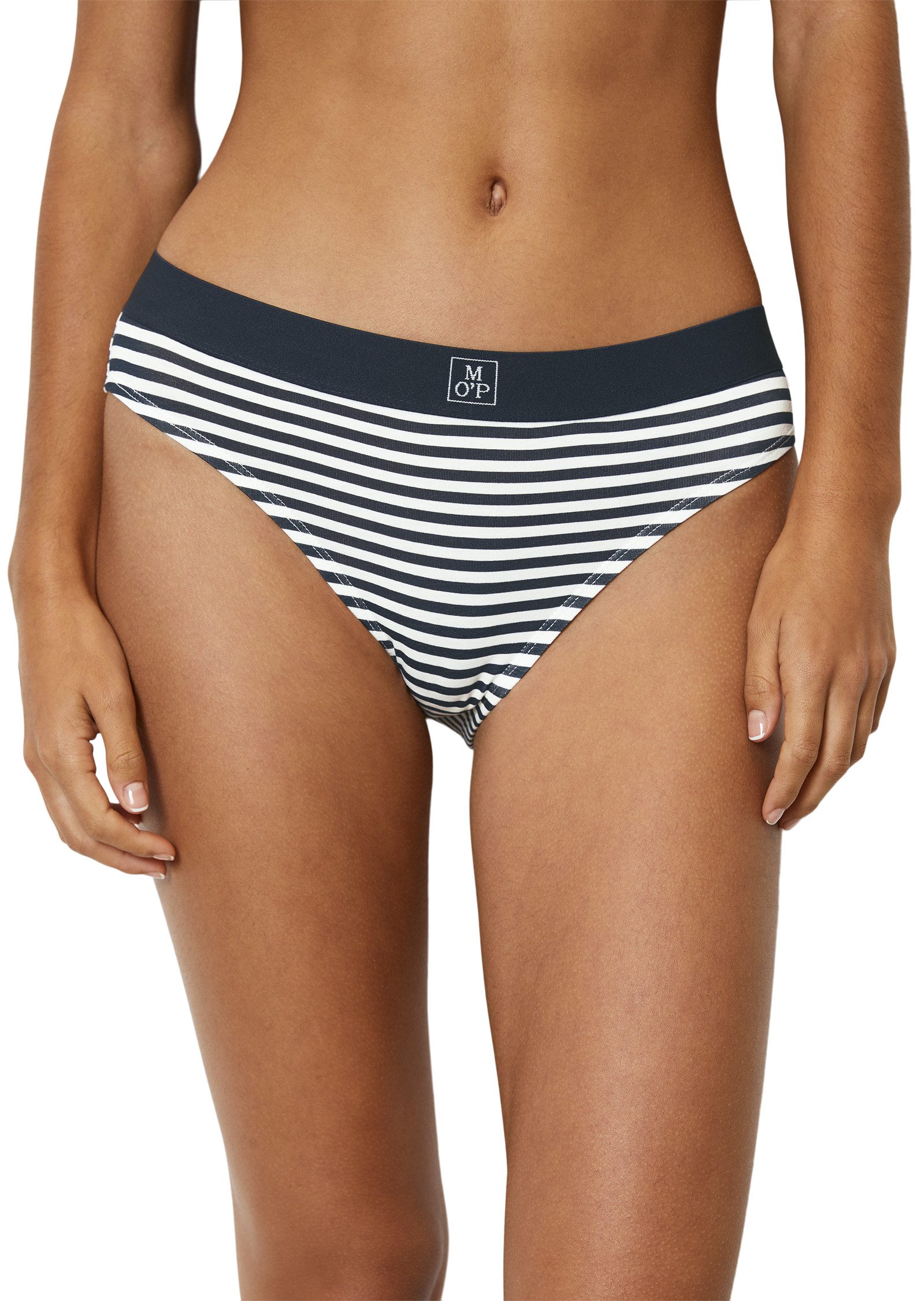 Marc O'Polo Slip Essentials (3er Pack) mit stilvollem Streifendesign