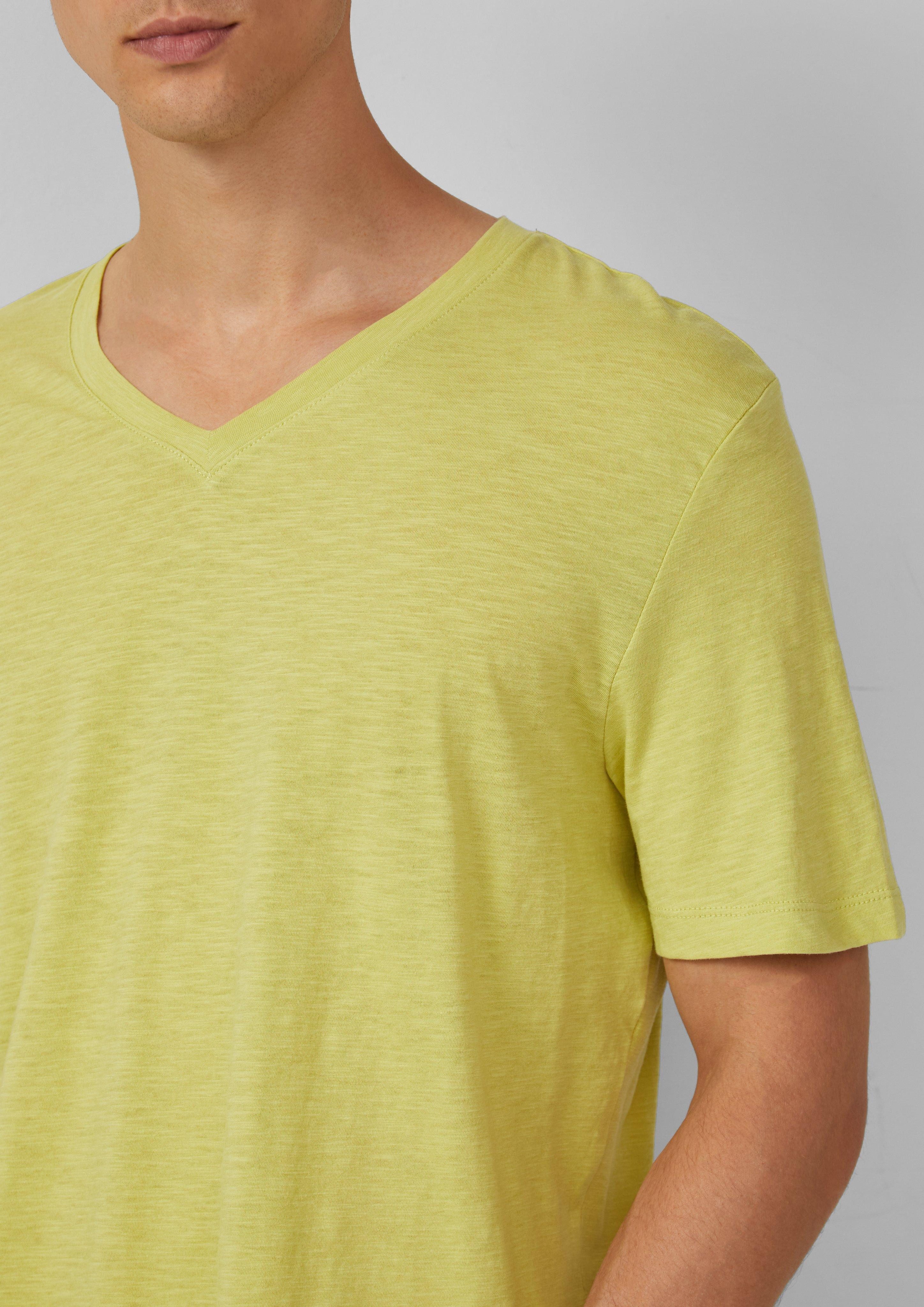 s.Oliver Kurzarmshirt T-Shirt aus Baumwolle mit günstig online kaufen