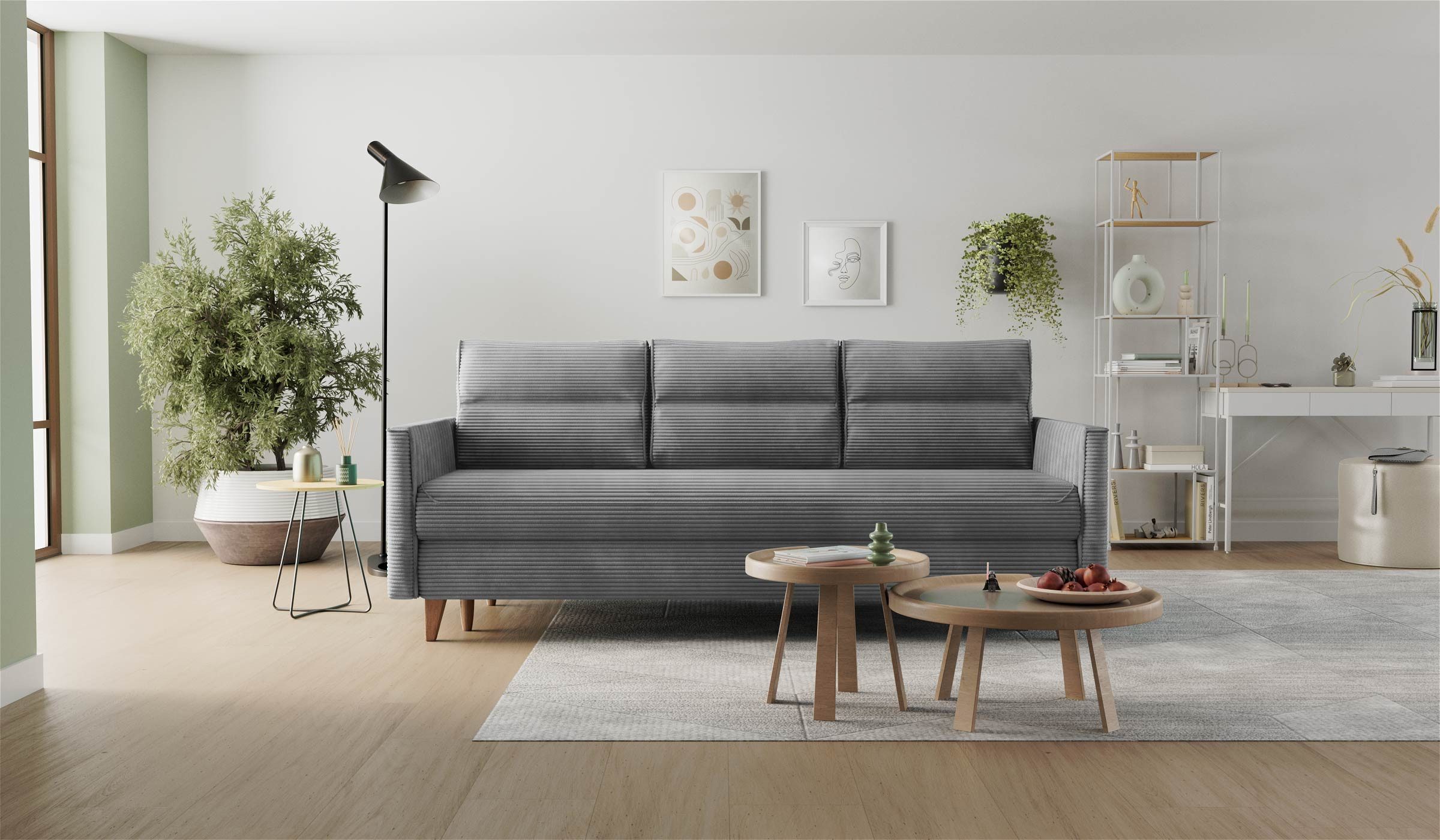 Hygger Möbelhaus Schlafsofa Loki mit Schlaffunktion günstig online kaufen