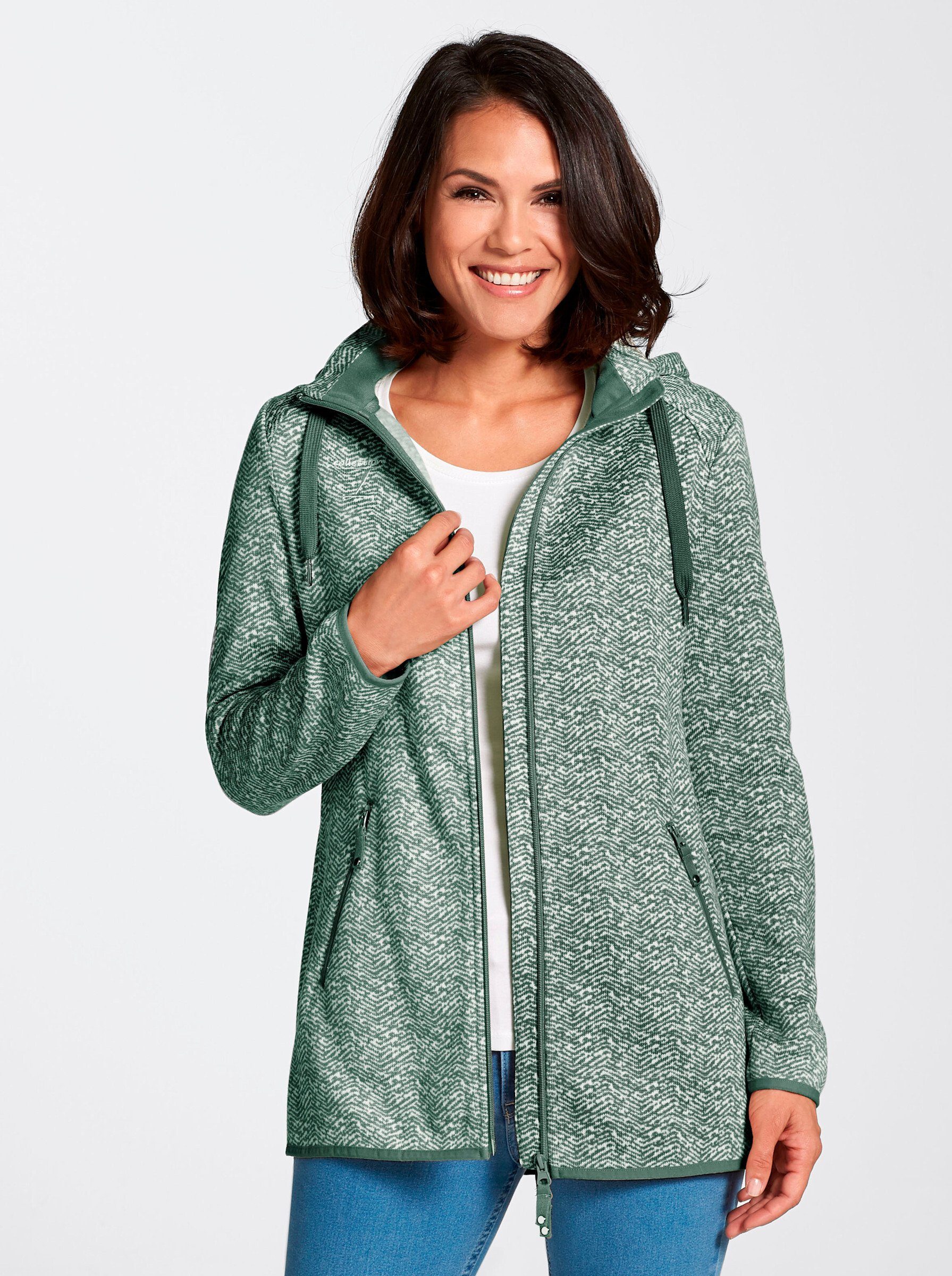 Witt Fleecejacke Kapuzenfleecejacke günstig online kaufen