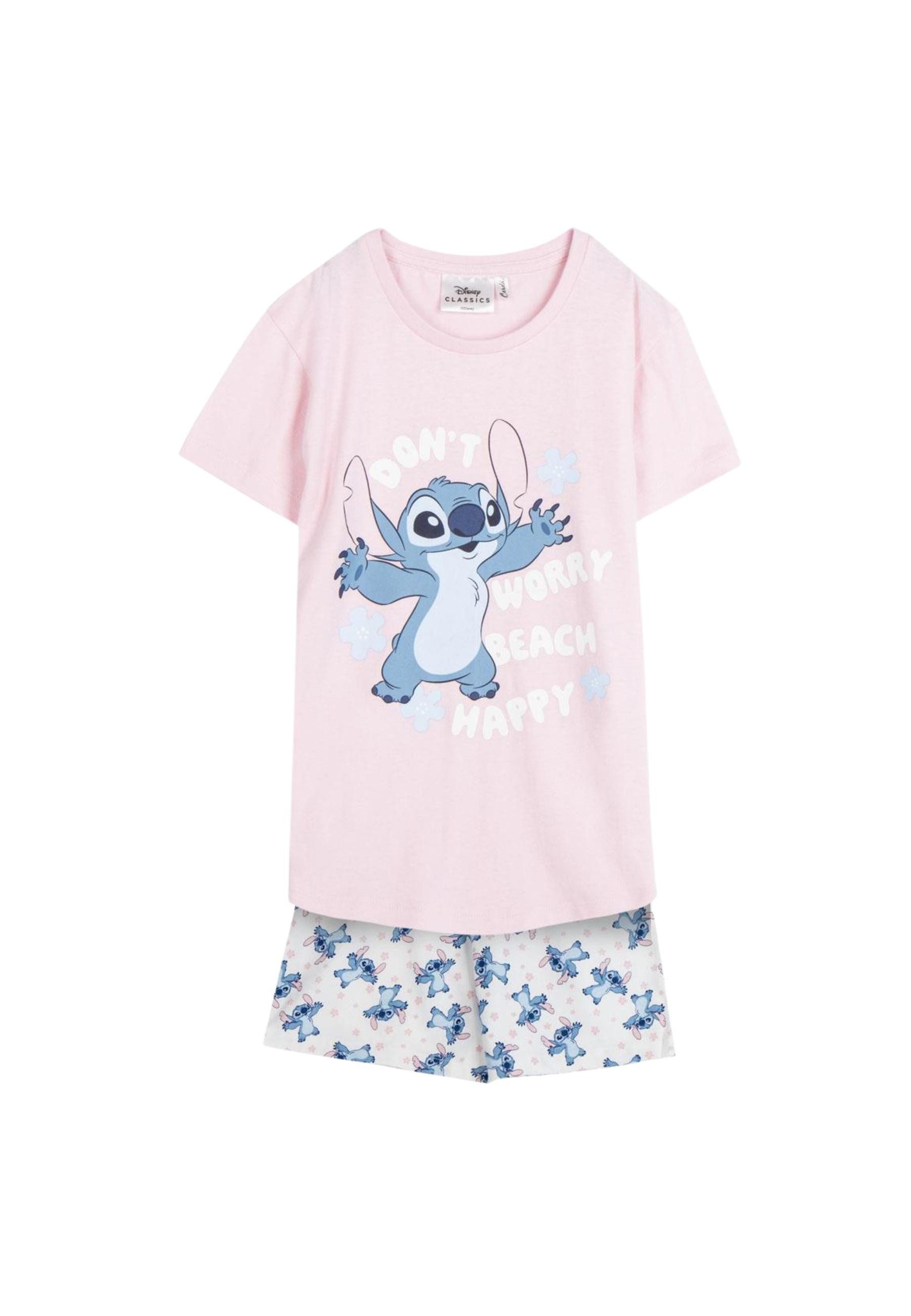 Disney Schlafanzug Stitch Schlafanzug kurz (Set)