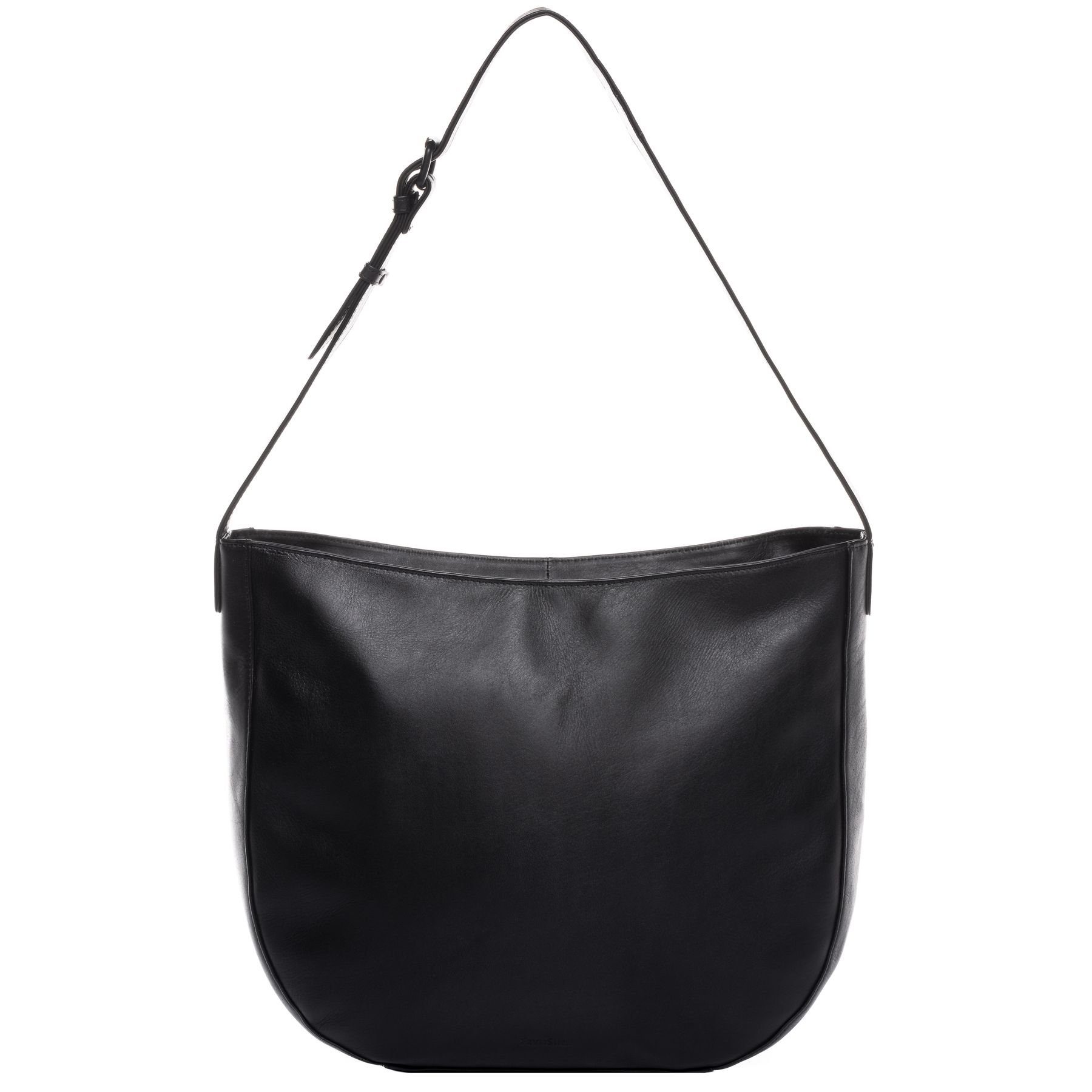 FEYNSINN Umhängetasche echt Leder Umhängetasche groß schwarz NURI, Handtasche Echtleder für Damen, Umhängetasche schwarz