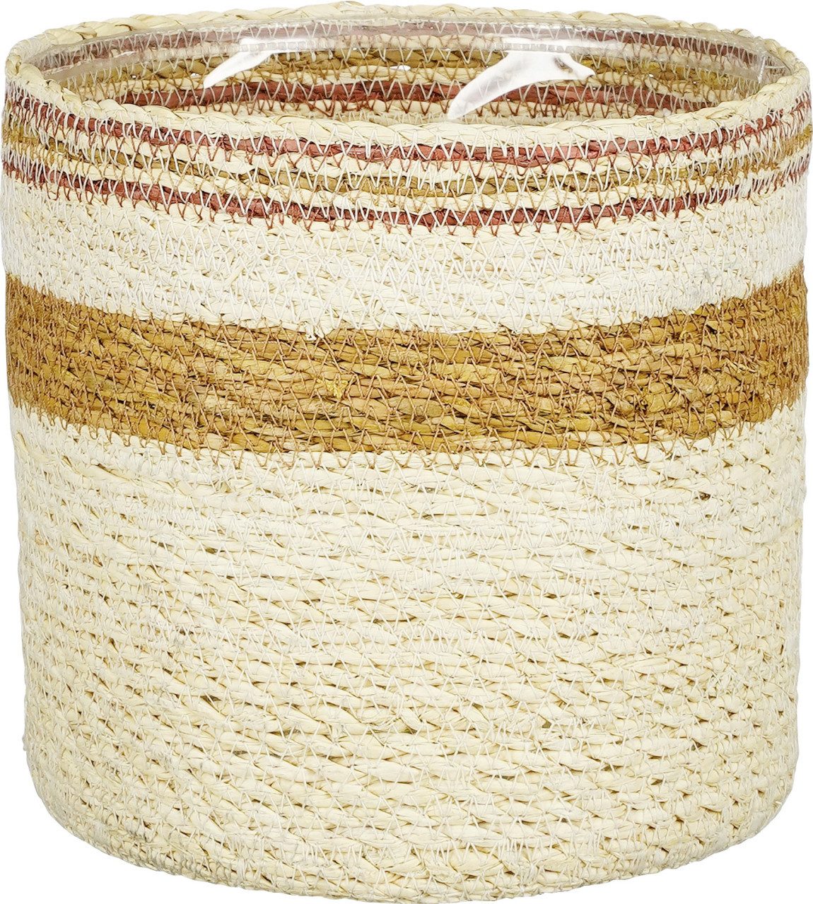 Mica Decorations Blumentopf Mica Übertopf Korb Jameson Ø 20 x 20 cm Seegras