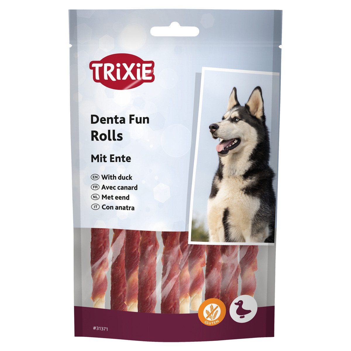 TRIXIE Kaurollen mit Ente / Sparpaket