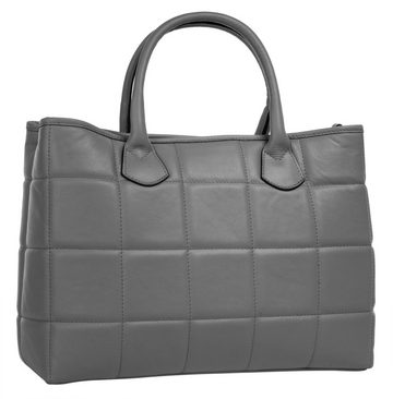 Cluty Henkeltasche, echt Leder, Made in Italy