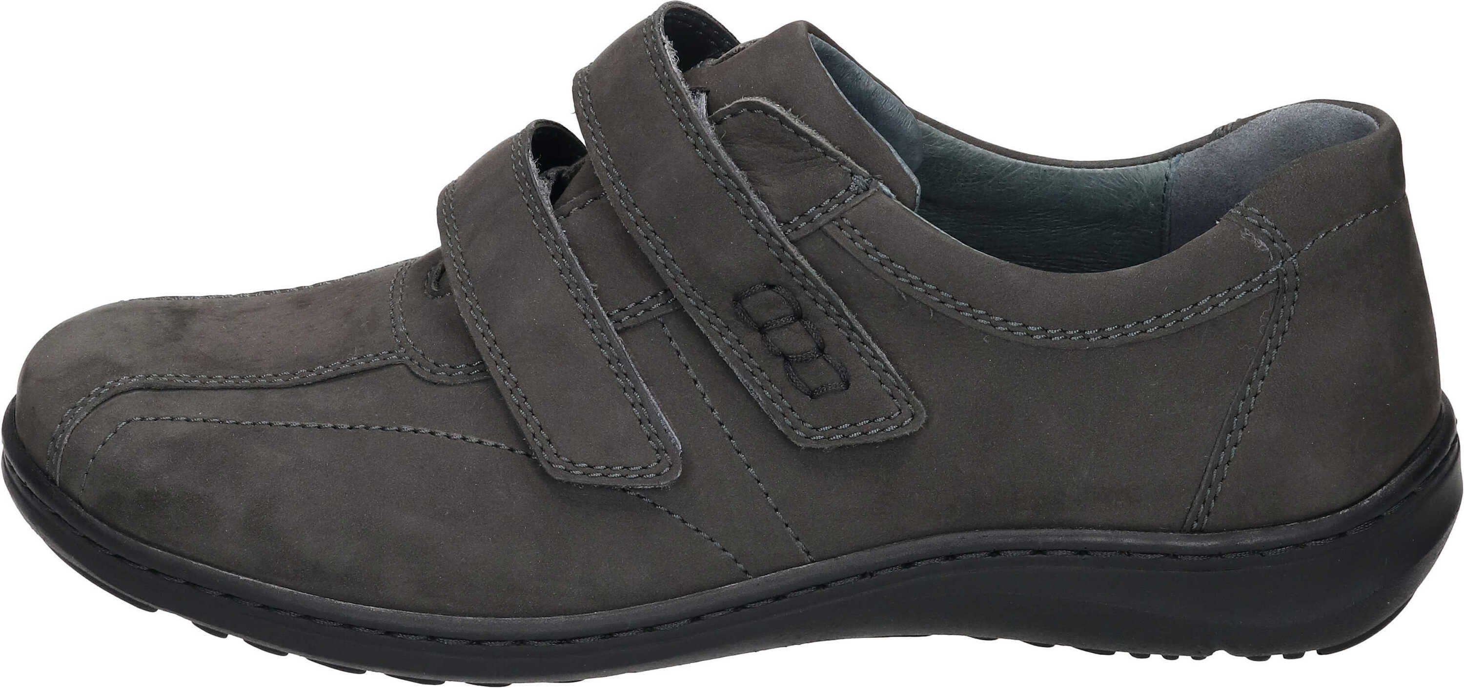 Waldläufer Slipper Klettschuh aus Nubukleder günstig online kaufen