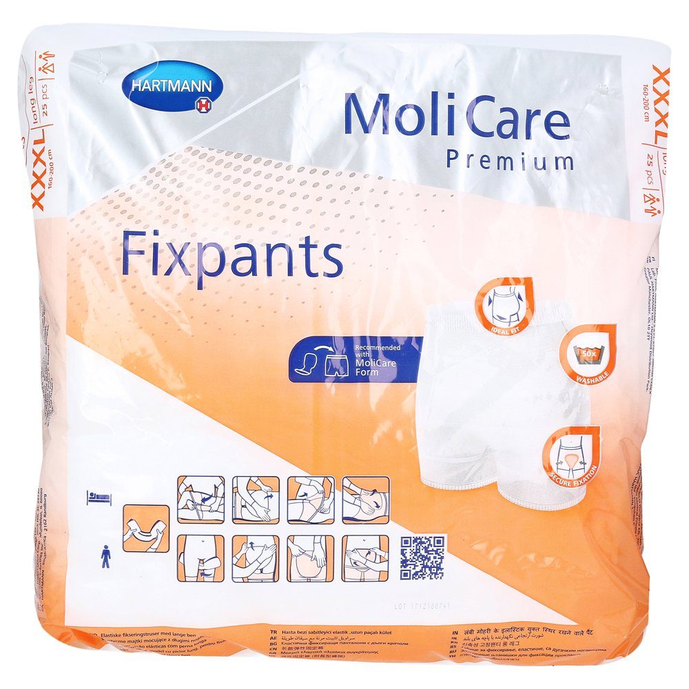 Inkontinenzslip Premium Fixpants Incontinence Fixing Pants XXXL Pack of 25
