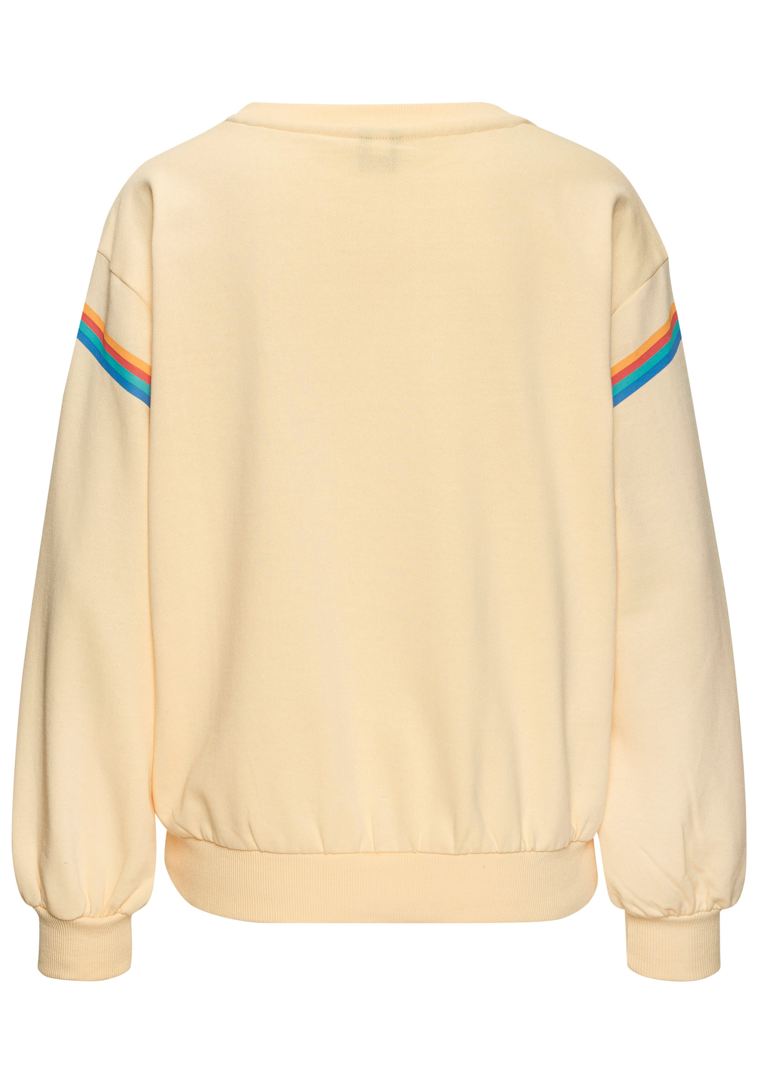 Bench. Loungewear Sweatshirt mit modischen Druck Details, Loungewear
