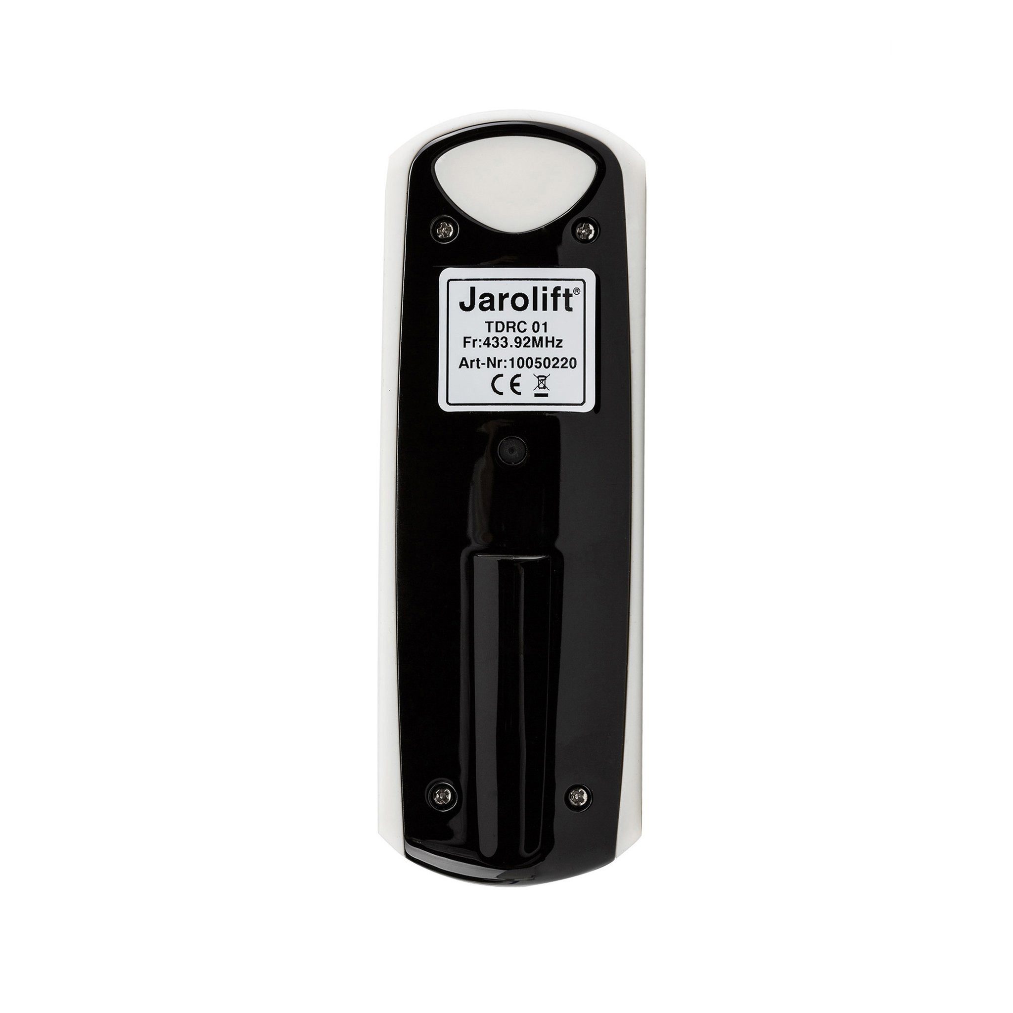 jarolift Rollladen-Funksteuerung Funk-Handsender TDRC, 1-Kanal TDRC 01, für Rollläden & Markisen, 1-tlg., 1 Stück, Universell einsetzbar, Batteriebetrieb, LED‑Statusanzeige