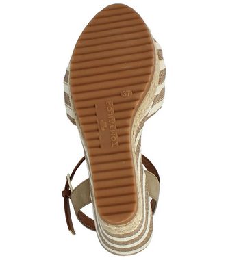 TOM TAILOR Sandalen Textil High-Heel-Sandalette