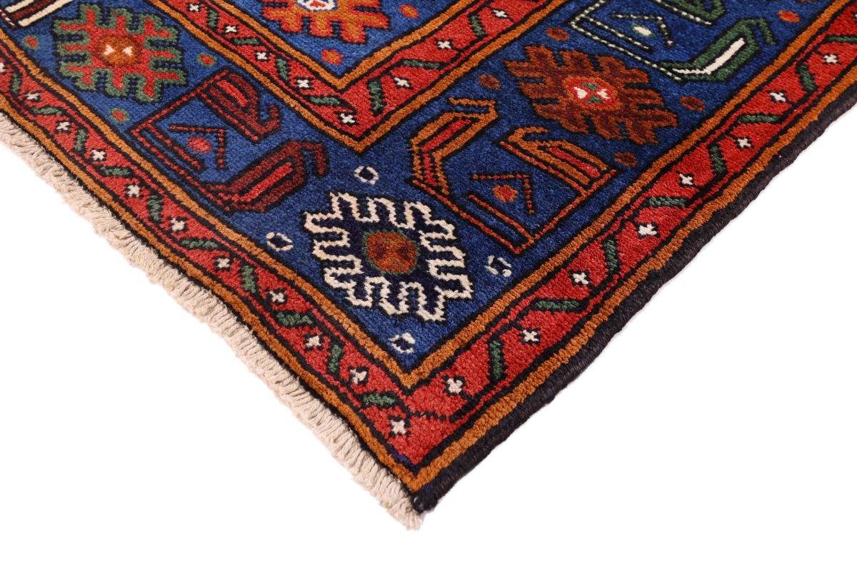 Orientteppich Hamadan 124x239 Handgeknüpfter Nain Perserteppich mm Trading, 8 Läufer, Höhe: / Orientteppich rechteckig