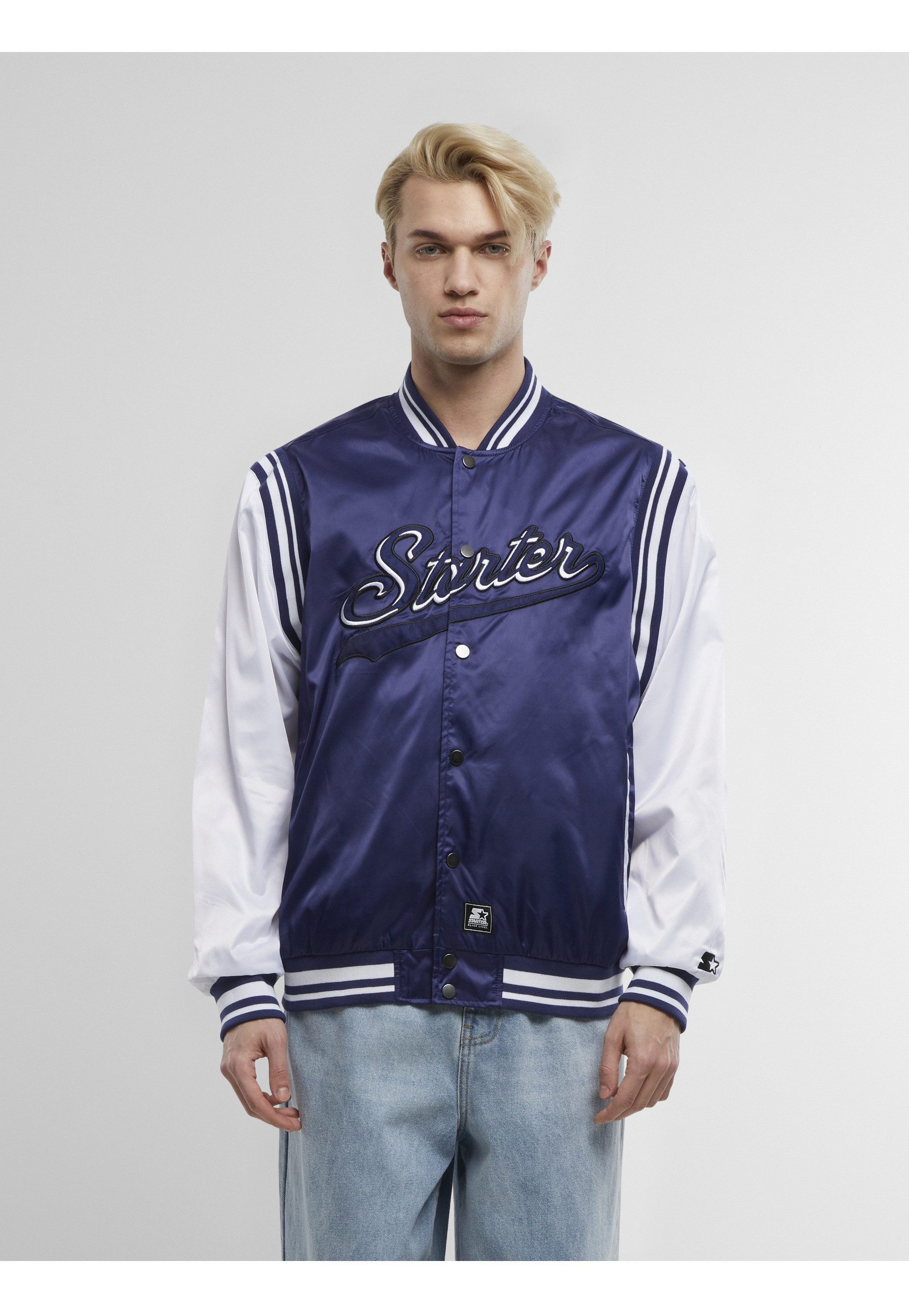 Starter Black Label Collegejacke Starter Black Label Starter Satin College Jacket (1-St)