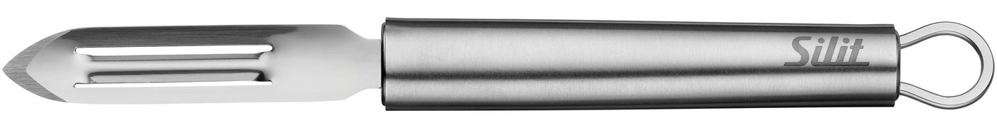 Silit Schälmesser Classic Line, Gemüseschäler 19 cm, Edelstahl, präzise, Kartoffelaugenentferner