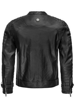 RedBridge Bikerjacke Missouri mit Gürtel