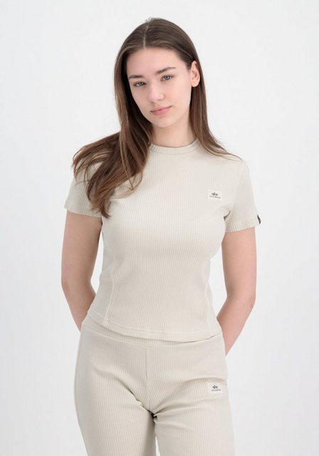 Alpha Industries T-Shirt Alpha Industries Women - T-Shirts X-Fit Rib T-Shir günstig online kaufen