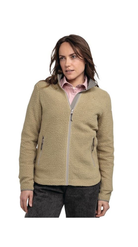 Fleecejacke Atlanta (warm, hoher Feuchtigkeitstransport) nutbraun Damen