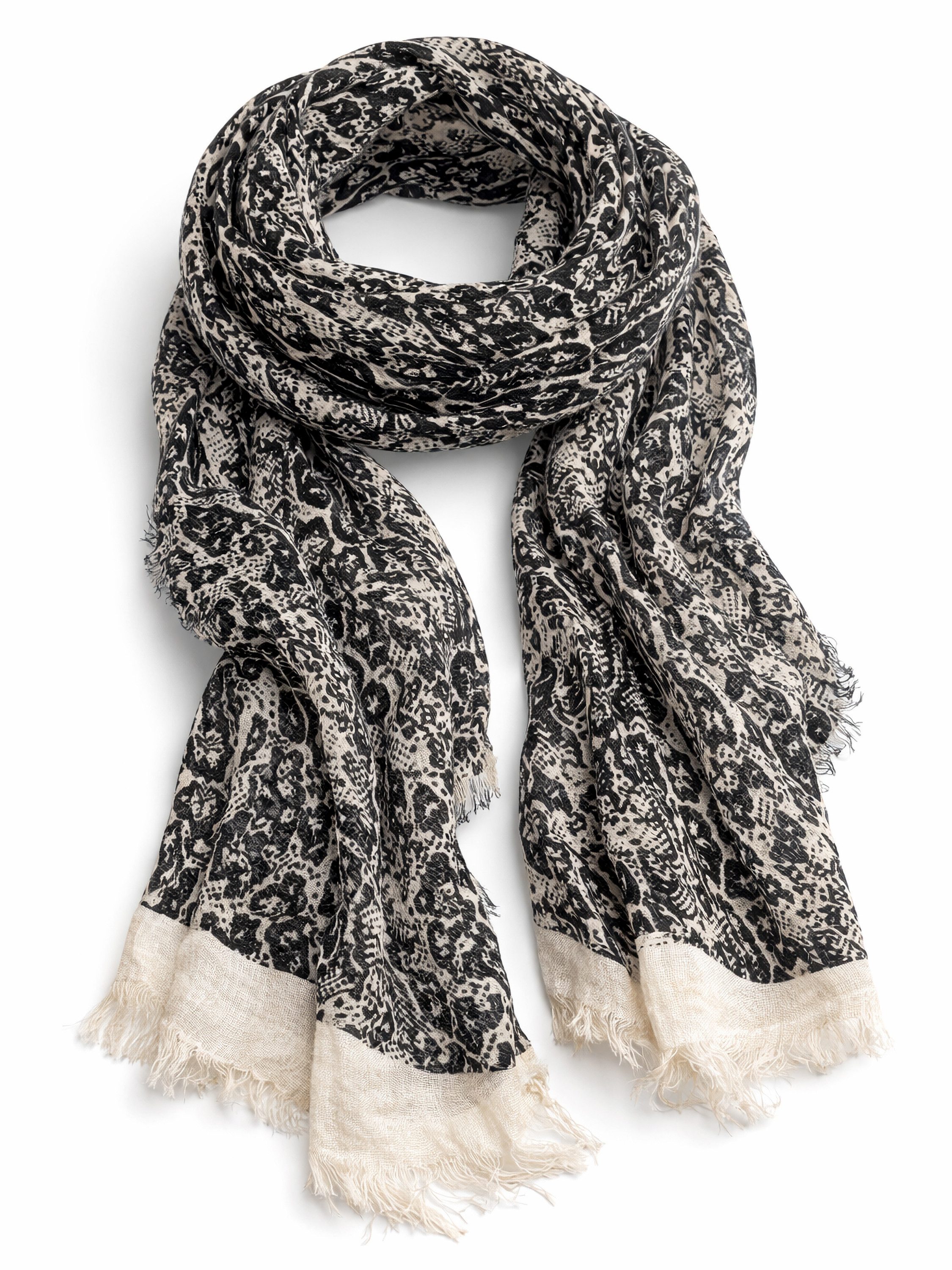 COLLEZIONE ALESSANDRO Modeschal Snake, (1-St), mit Animal-Print Muster