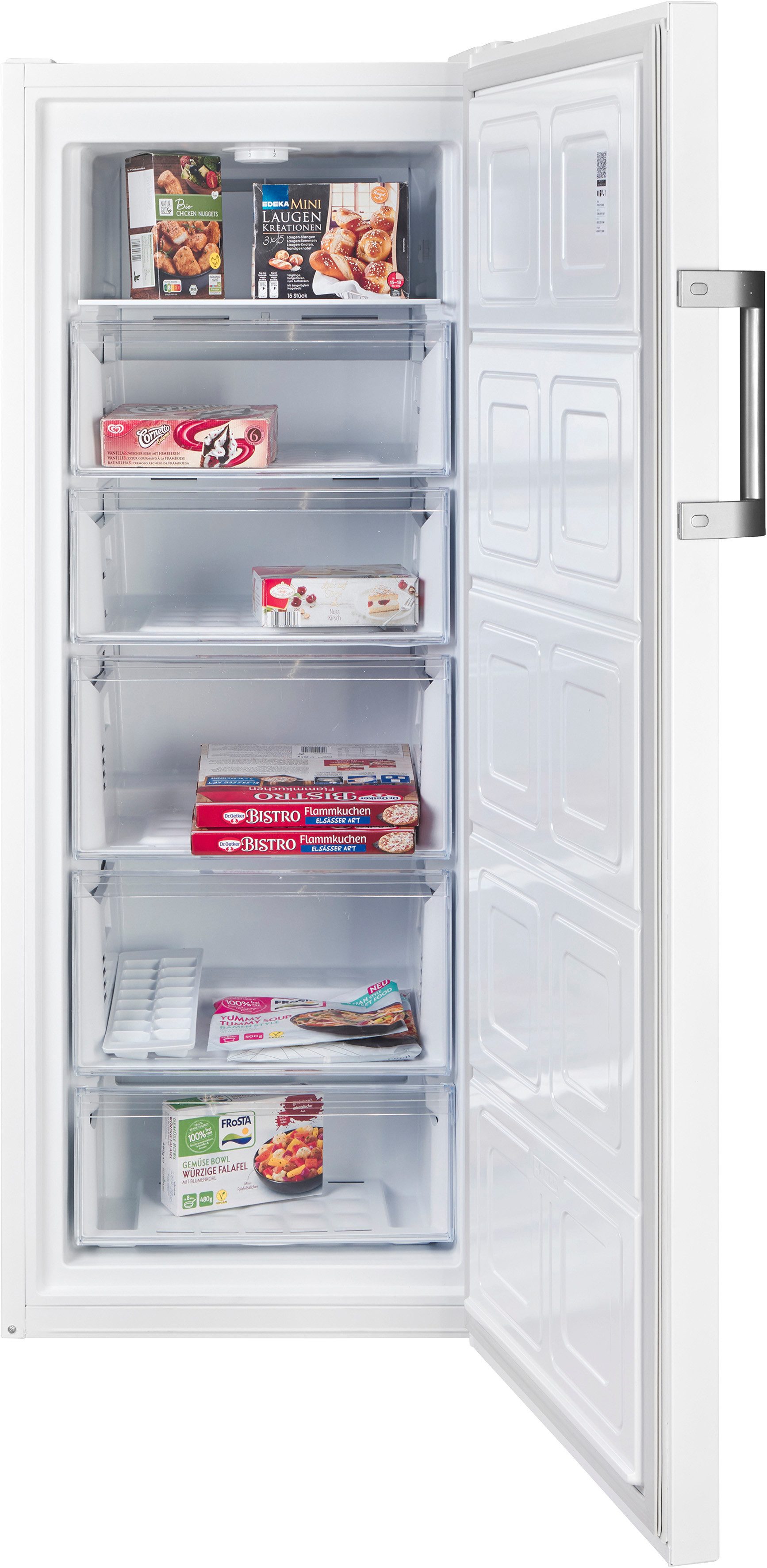 Privileg Gefrierschrank PFN W15160E, 151,5 cm hoch, 59,7 cm breit, NoFrost – nie wieder Abtauen im Gefrierteil
