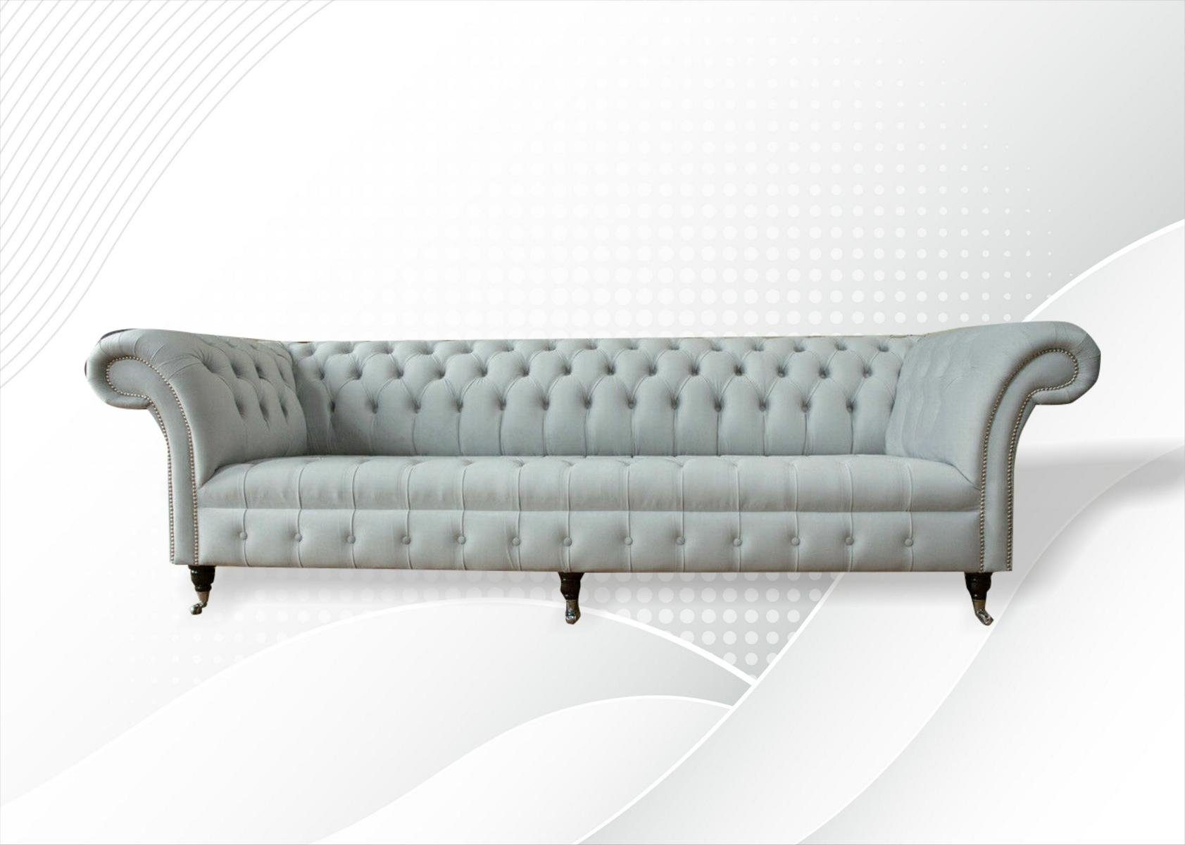 Design Chesterfield Sofa cm Chesterfield-Sofa, Sitzer Couch 265 JVmoebel Sofa 4