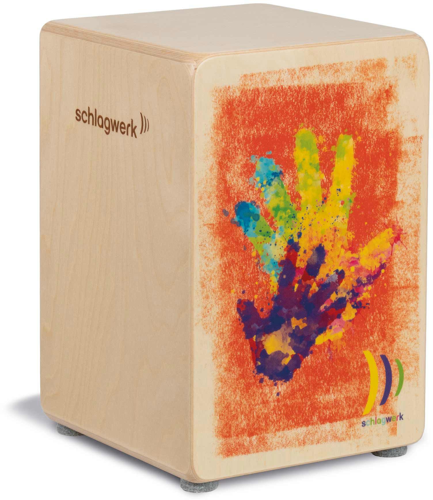 Schlagwerk Cajon CP402 High Five Kids Cajon, Formaldehydfreie Verleimung, kindgerechte Größe