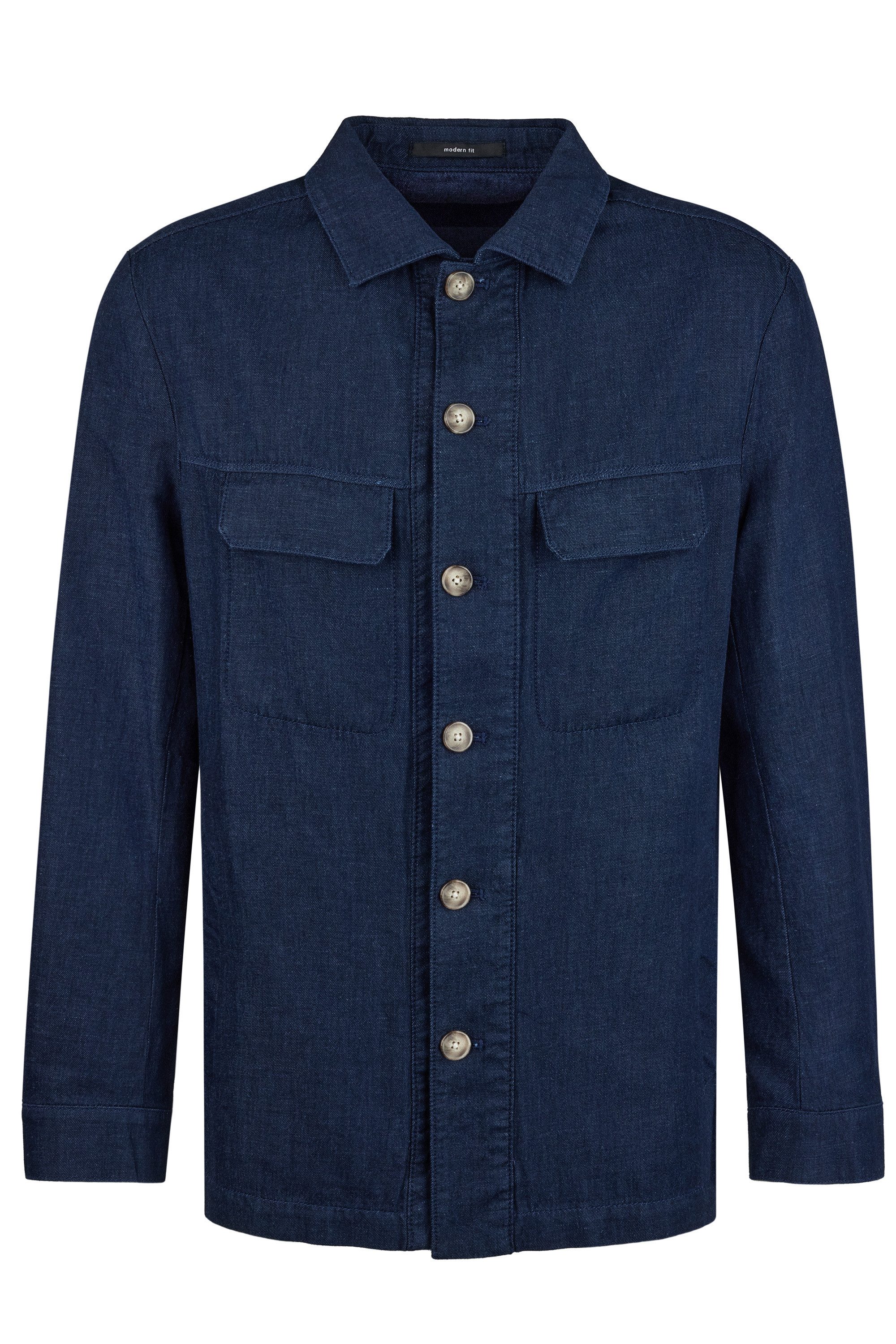 Digel Anzugsakko Ernest-W (1-tlg., Baumwoll-Leinenmix)