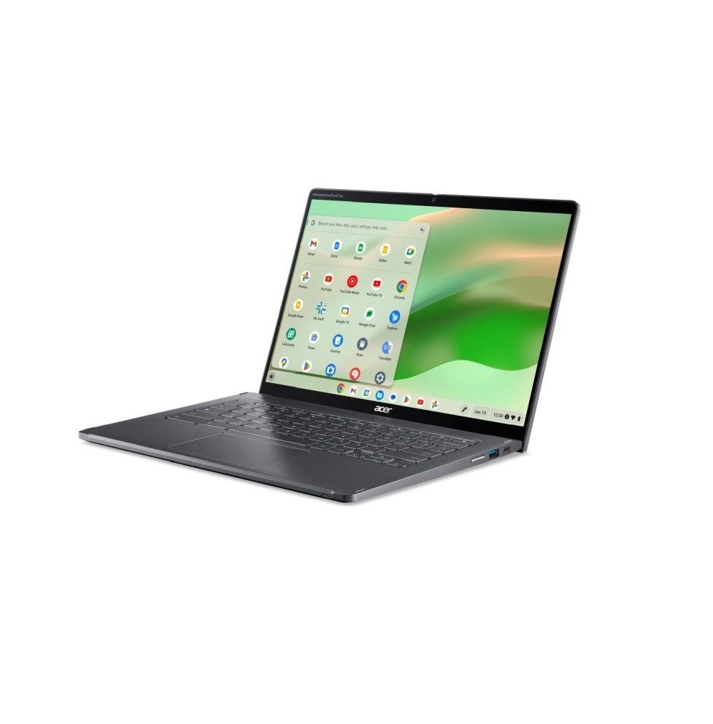 Acer Plus Spin 714 Intel Core Ultra 5 125U 16GB 256GB Touchscreeen ChromeOS Chromebook (35,6 cm/14 Zoll, Intel Core Ultra 5 125U, Intel Grafik, 16 GB, 256 GB SSD, 100% sRGB glänzendes IPS Touch-Display, QHD-Kamera, HDMI 2.0)