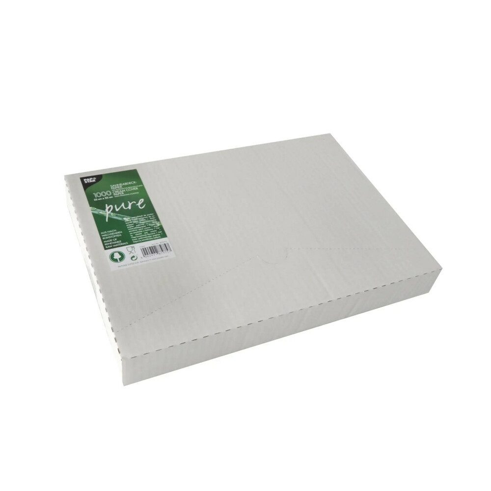PAPSTAR Backpapier Sahneabdeckpapier 1000ST weiß