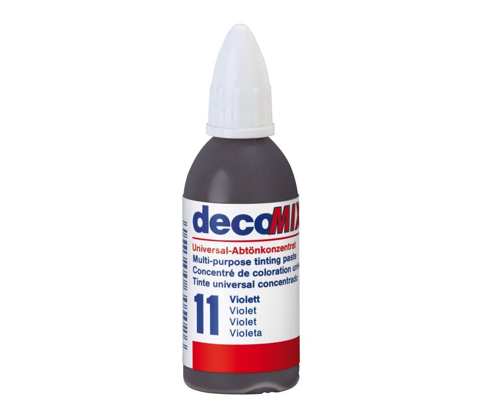 Decotric Abtönfarbe ml Abtönkonzentrat 20 decotric® Vollton- und violett