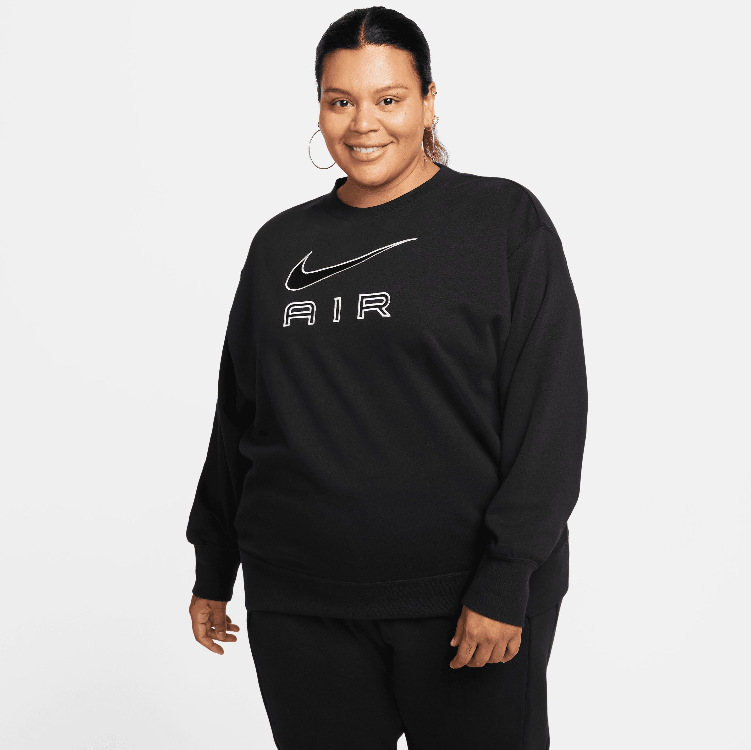 Nike Sportswear Sweatshirt »W NSW AIR FLC CREW PLUS« online kaufen | OTTO