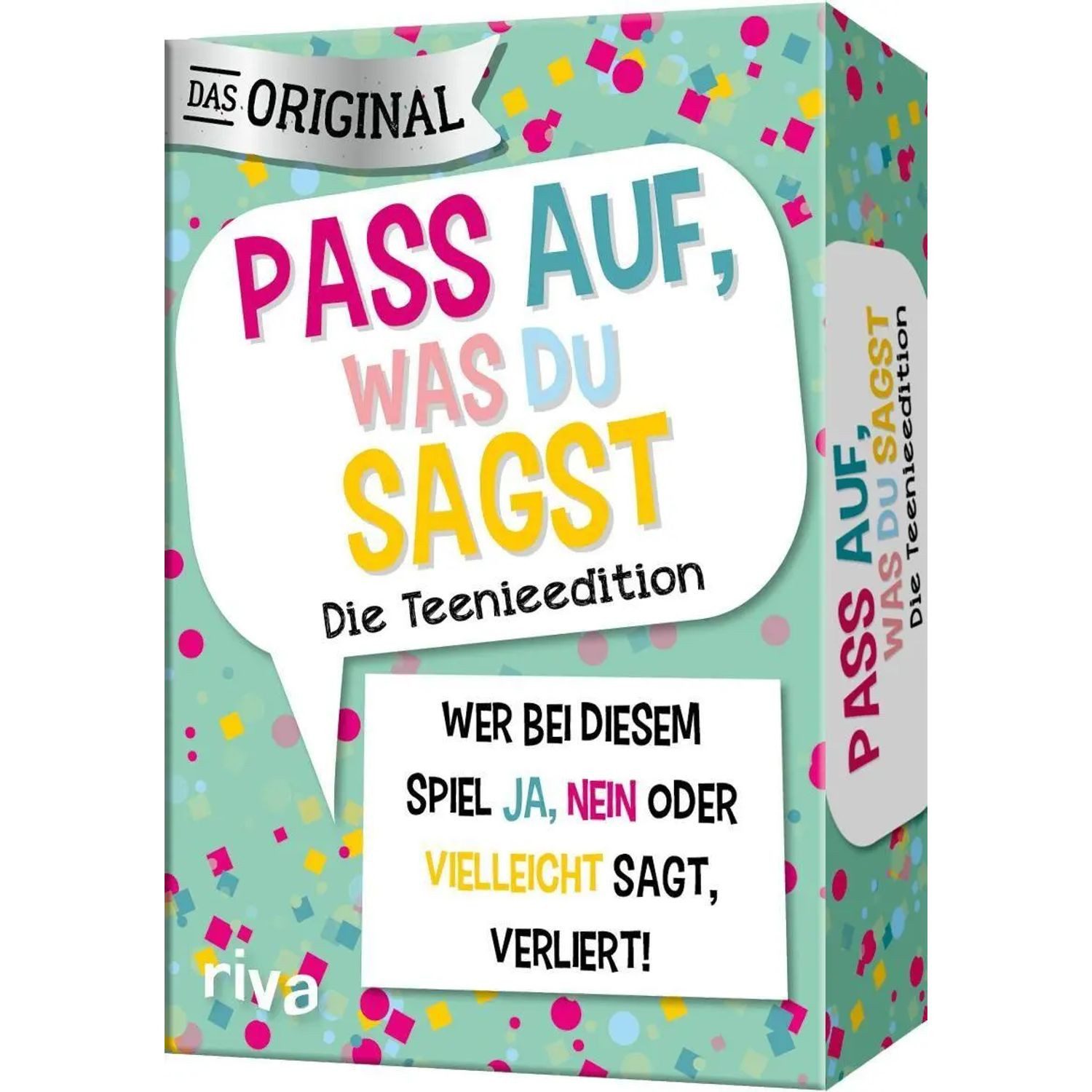 Riva Spiel Pass auf, was du sagst - Die Teenieedition