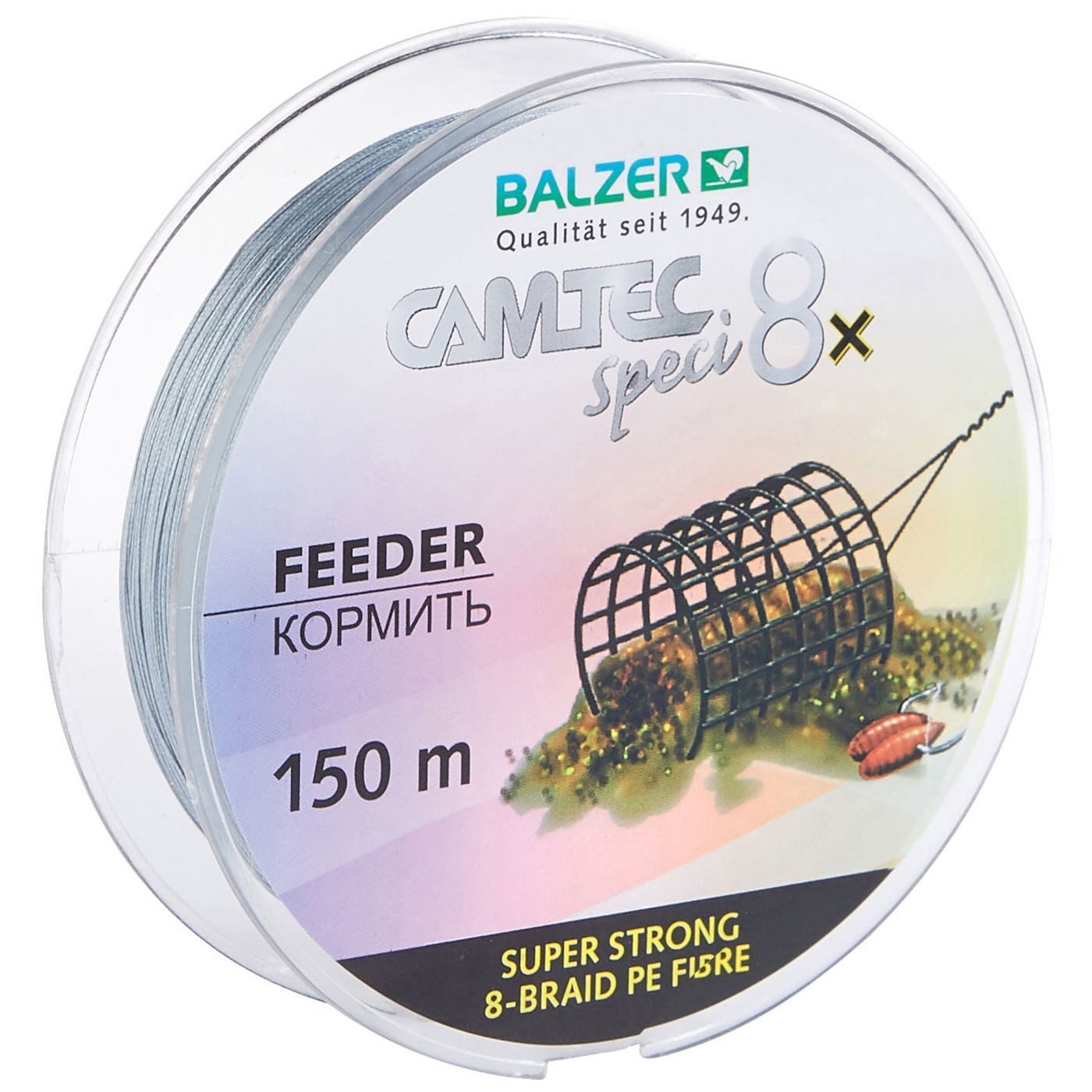 Balzer Angelschnur Balzer Camtec Speci 8x Feeder 0,12mm - 150m geflochtene Angelschnur, (150-St)