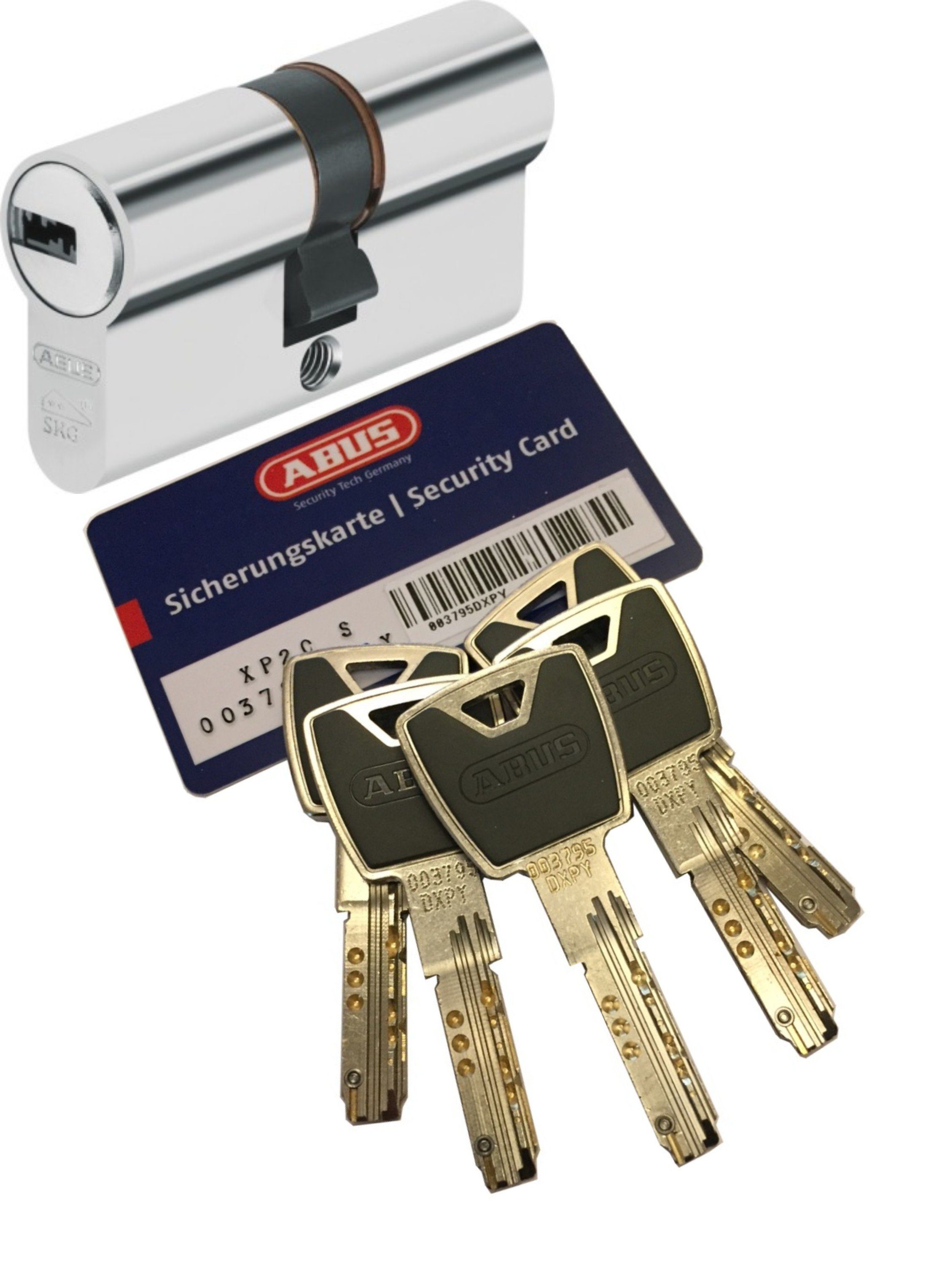 ABUS Profilzylinder ABUS XP20S Doppelzylinder versch. Längen, 3-10 Schlüssel, Verschiedenschließend mit N+G