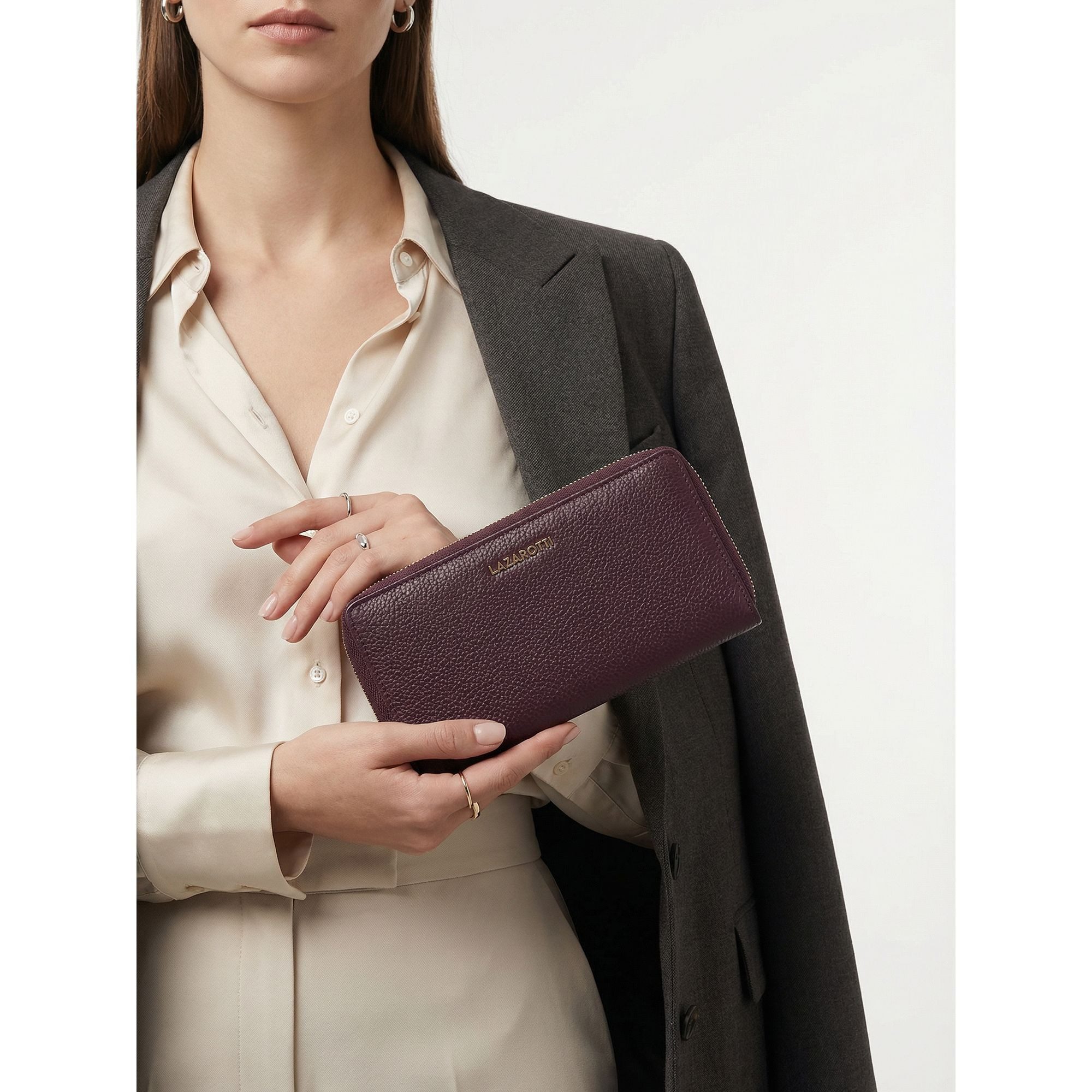 Lazarotti Geldbörse Bologna Leather, Leder