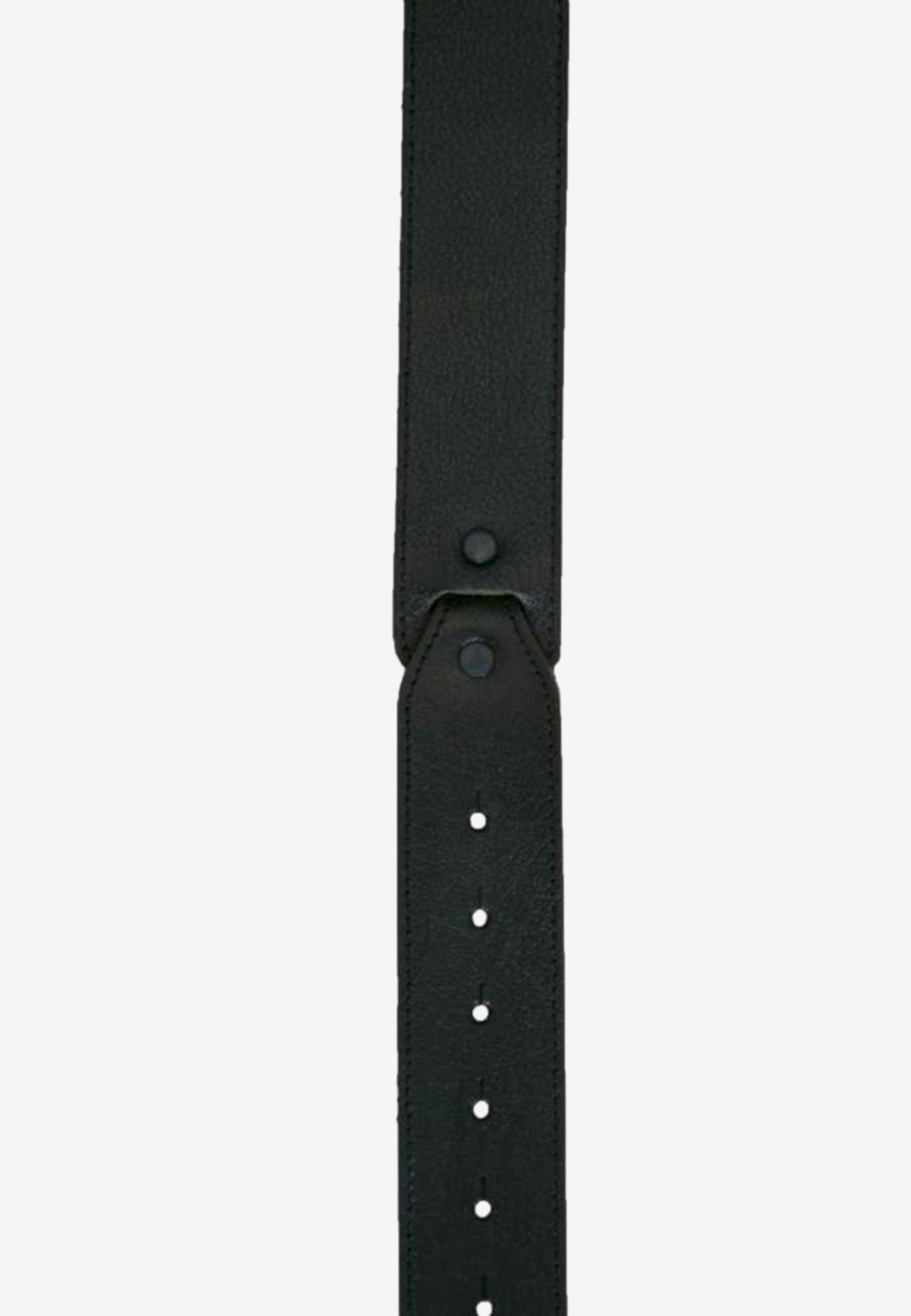 stilvollem & Baxx Cipo Design Ledergürtel schwarz in
