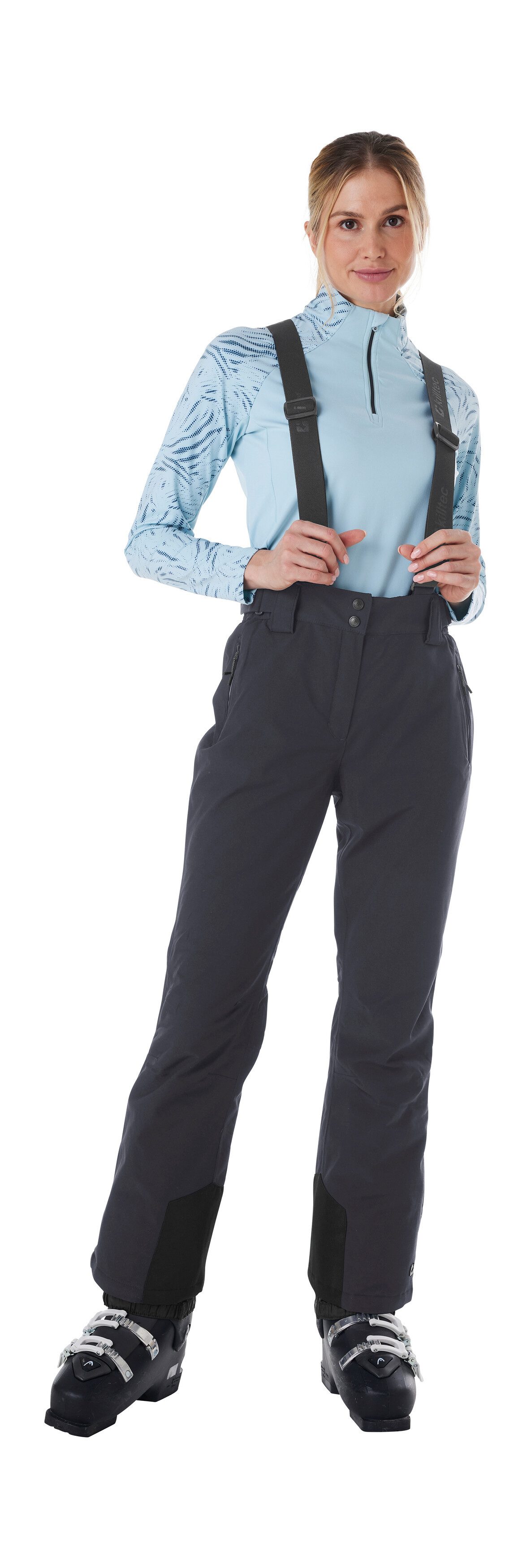 Killtec Skihose KSW 249 WMN SKI PNTS Wasser- und winddicht, abnehmbare Träg günstig online kaufen