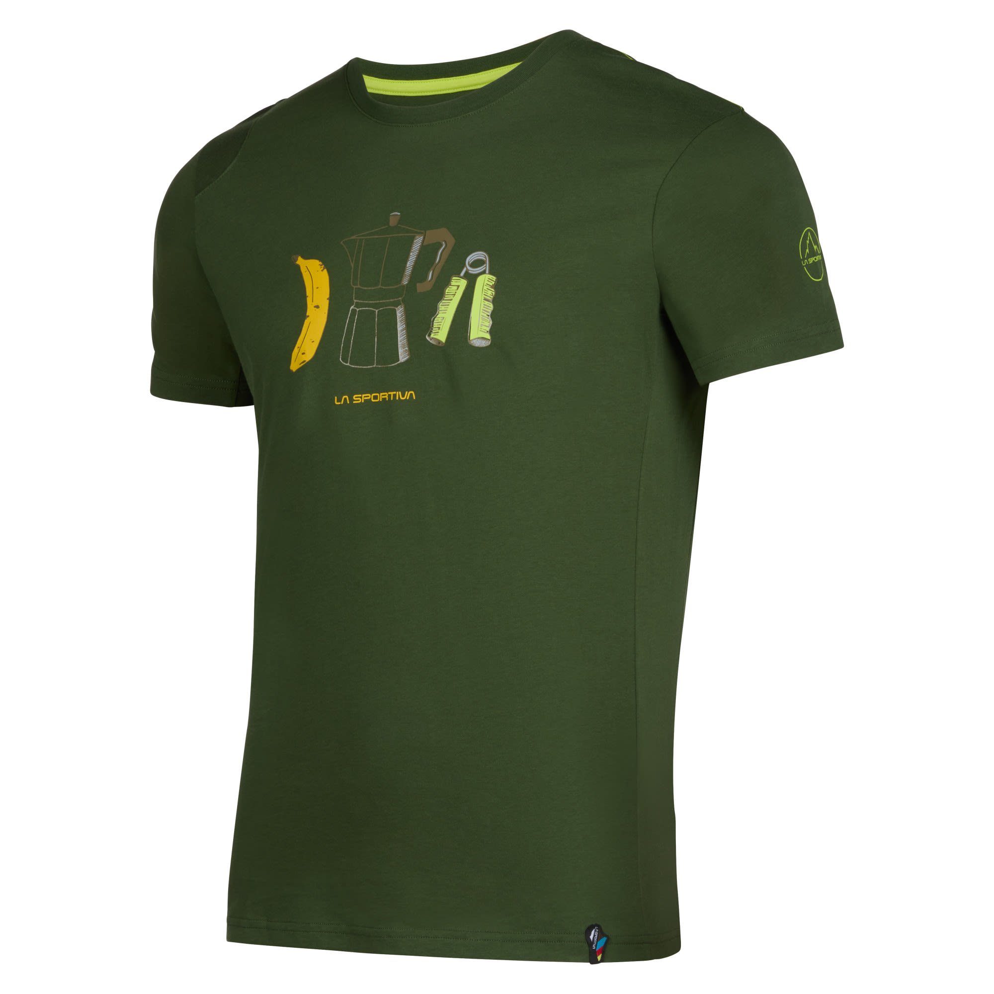La Sportiva T-Shirt La Sportiva M Breakfast T-shirt Herren Forest