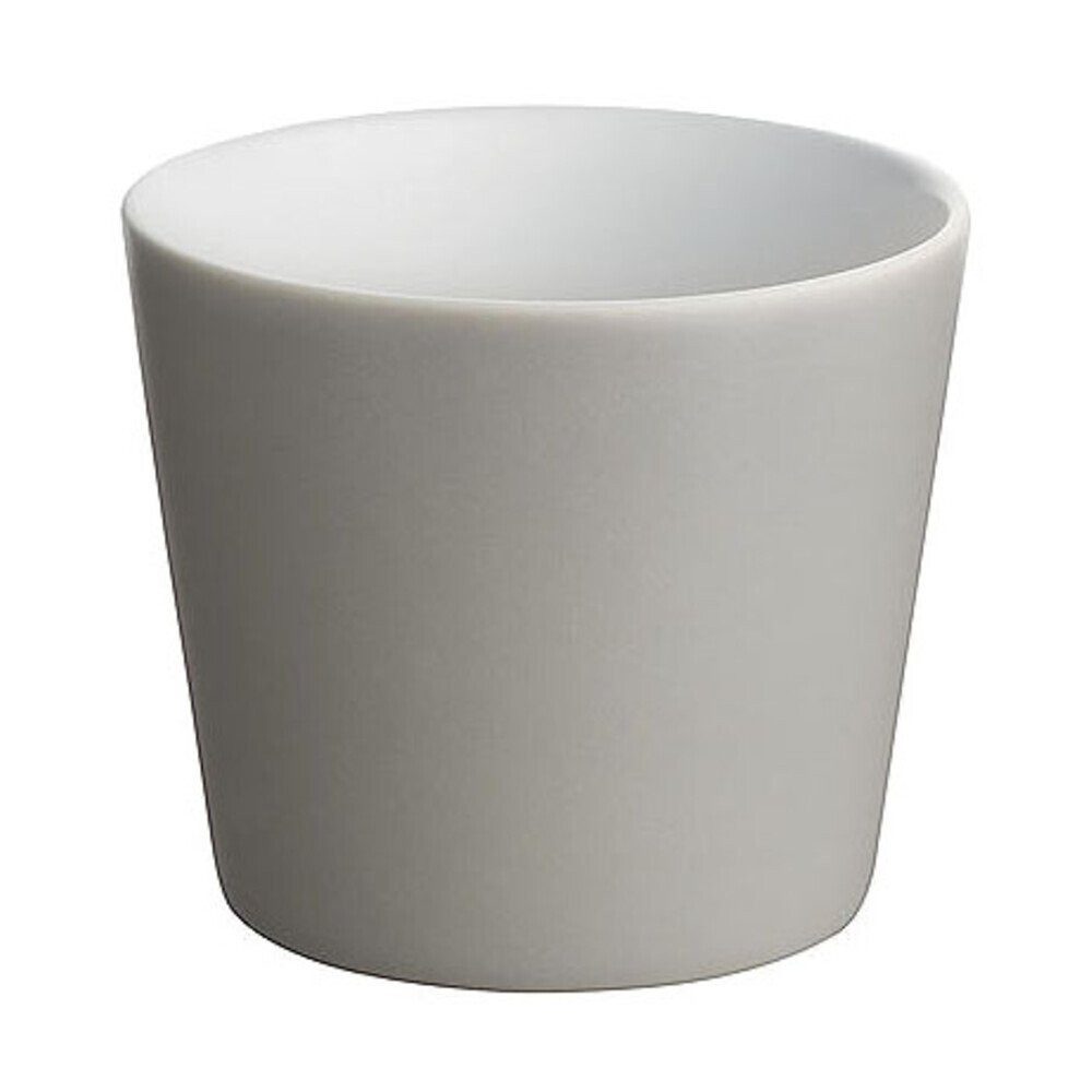 Alessi Becher Becher 0,2 l Tonale Steinzeug light grey, Steinzeug