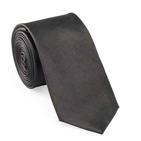 UNA Krawatte Krawatte - Plain - 5cm - Seide