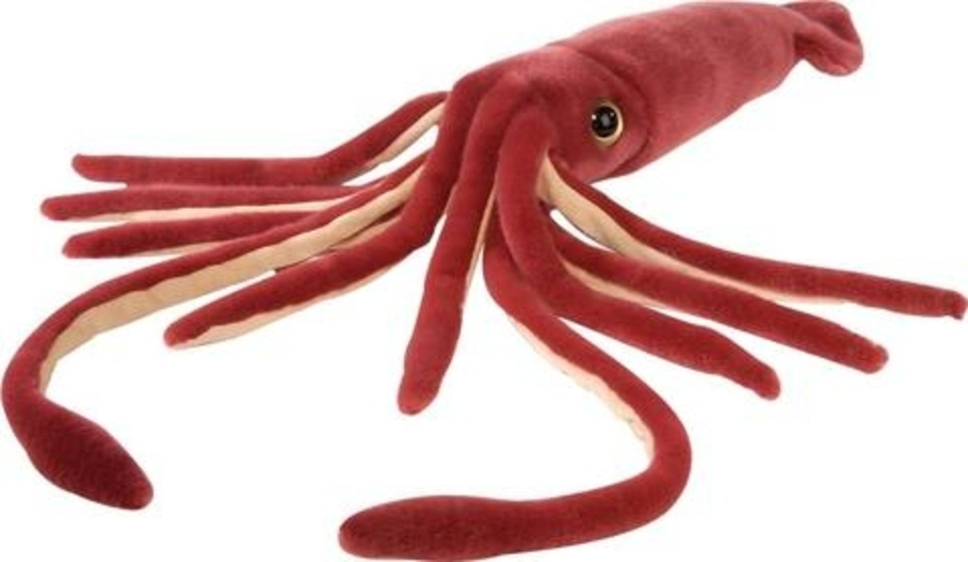 WILD REPUBLIC    Kuscheltier Wild Republic Tintenfisch 50 cm rot-orange