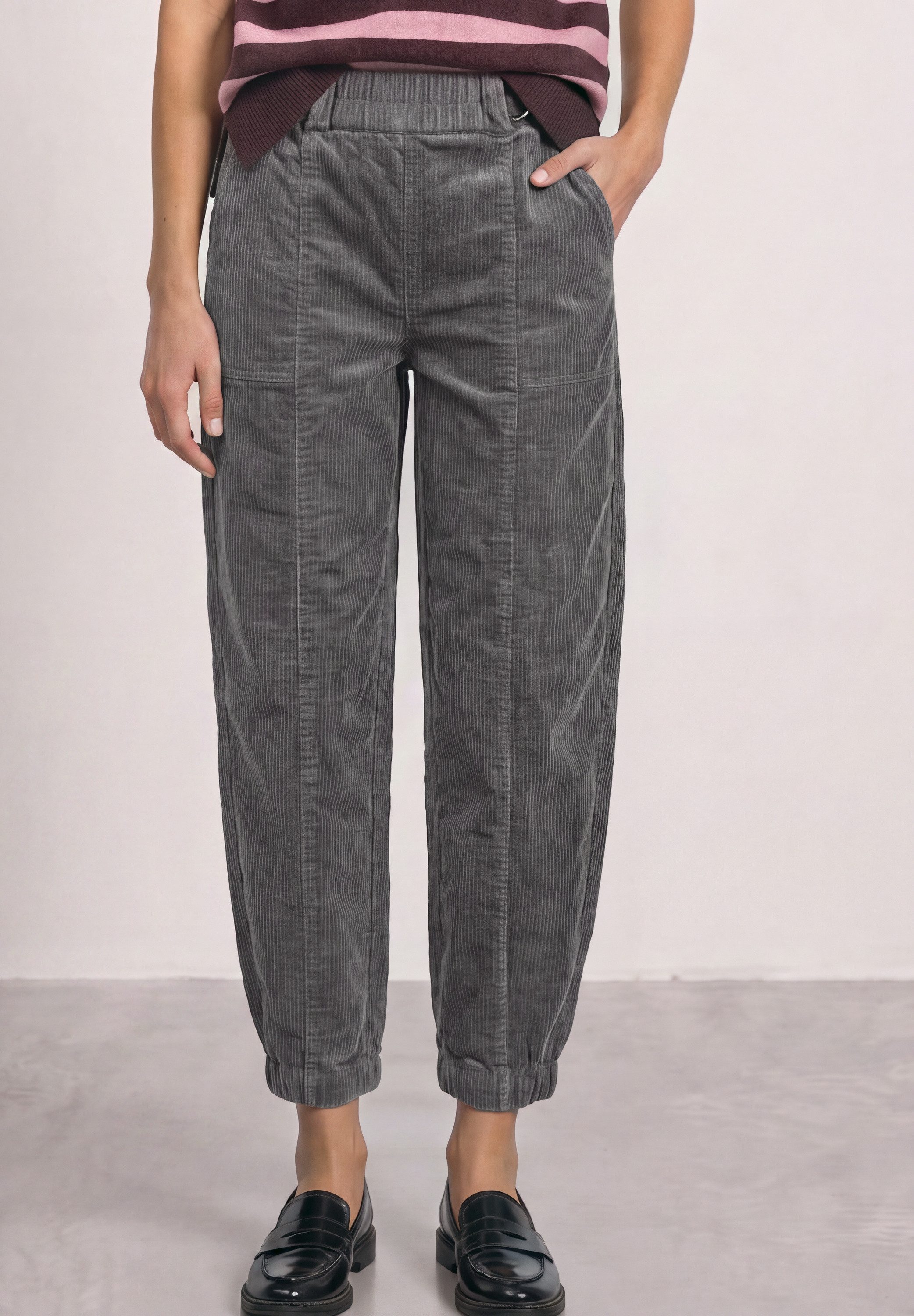 STREET ONE Cordhose in Cord-Optik