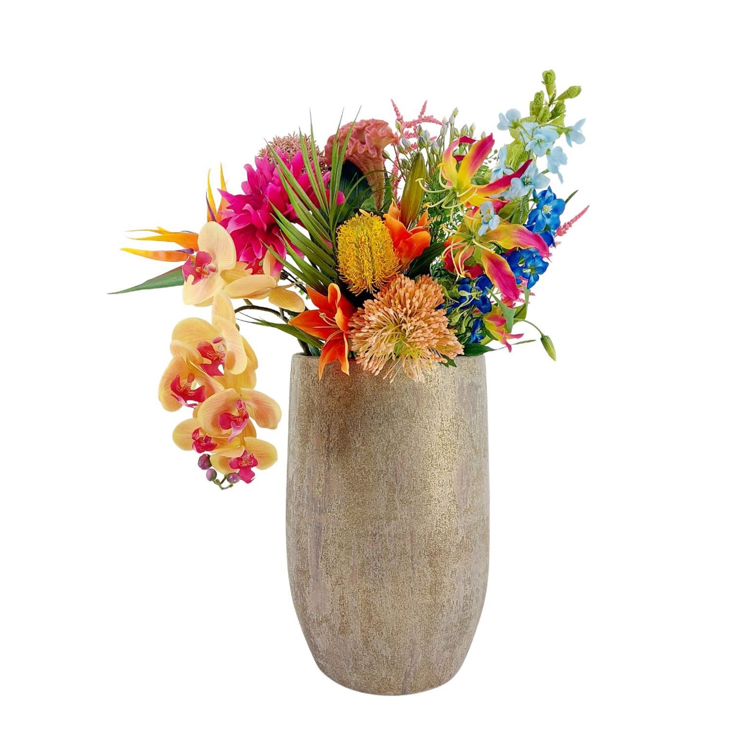 CreaFlor Home Bodenvase Avion, Bodenvase 40cm, Braun, Einfarbig, H: 40cm