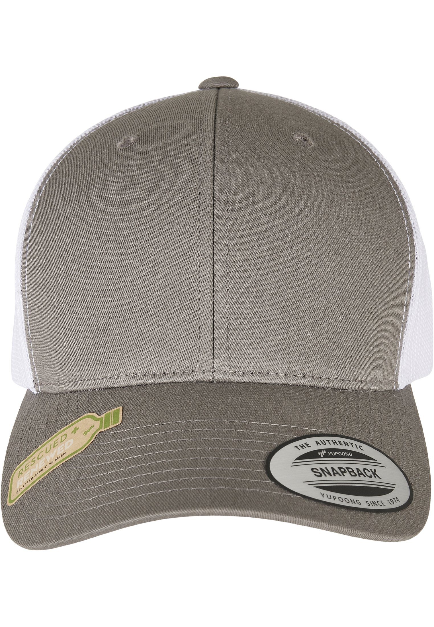 Flexfit Flex Cap Caps YP RECYCLED 2-TONE grey/white TRUCKER CLASSICS RETRO CAP